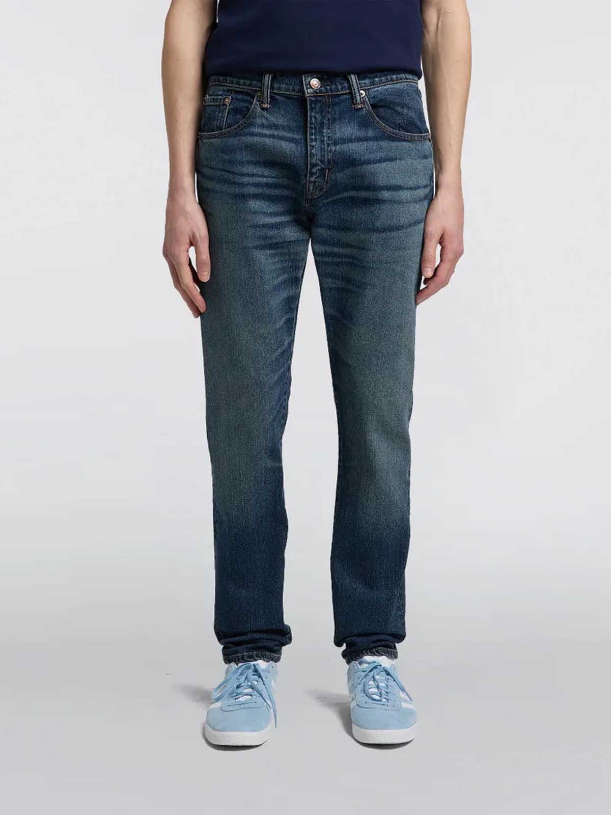 Edwin Slim Tapered Kaihara 13oz Blue Dark Used L30