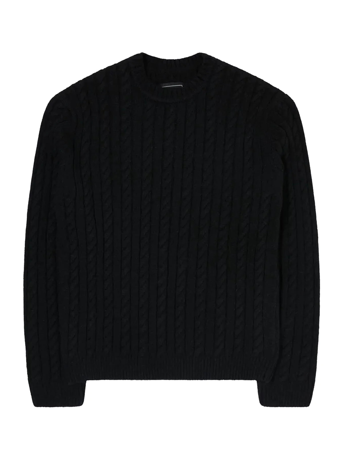 Edwin Twisted Crew Neck Black