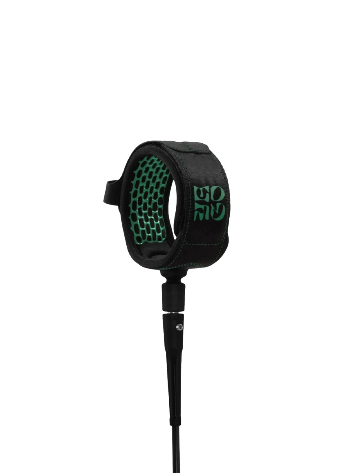 FCS All Round Essential Leash Black Green 6'0 Yago Dora