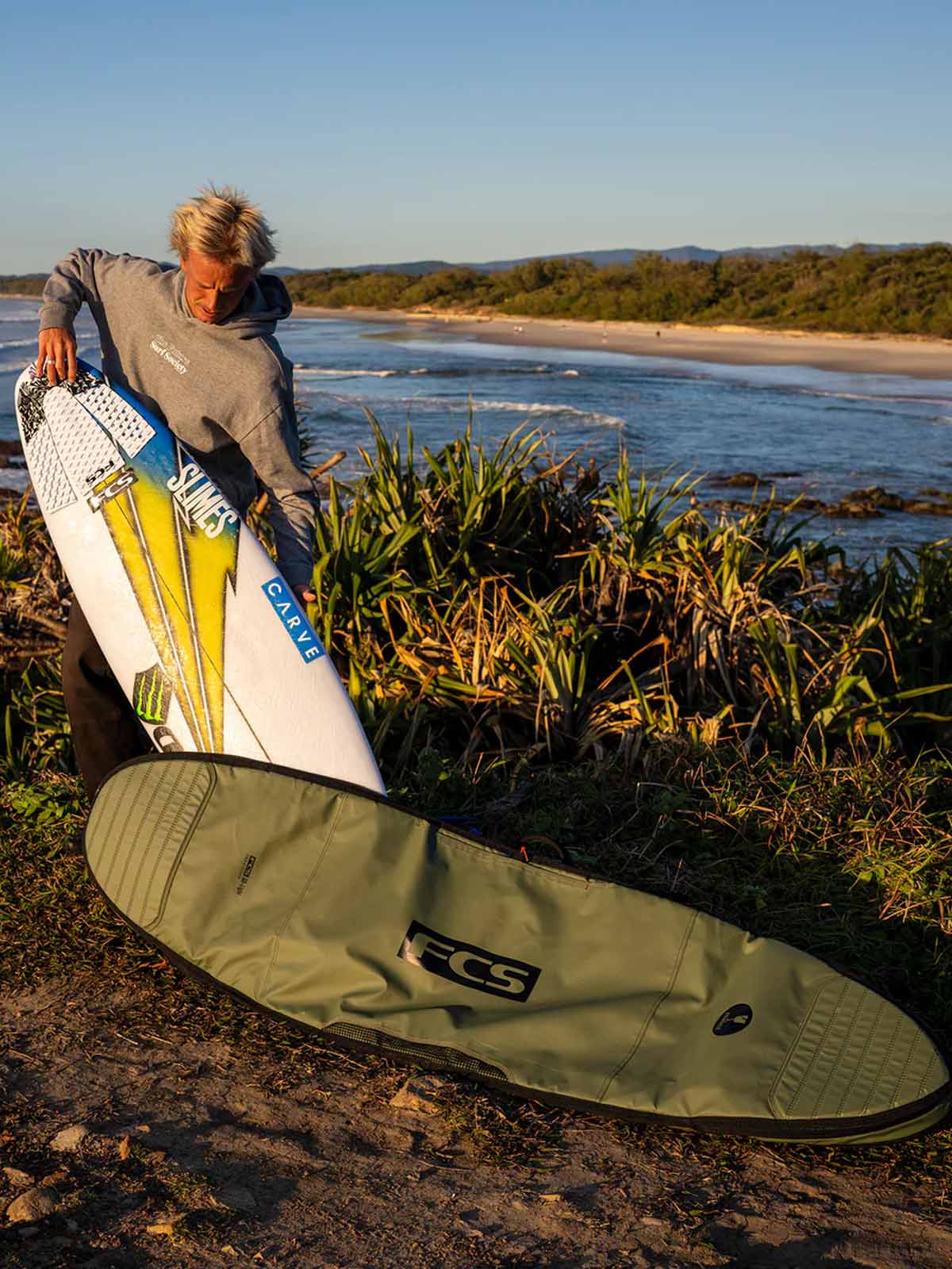 FCS Day-X Mid-Length Cover 7'0" Alpine
