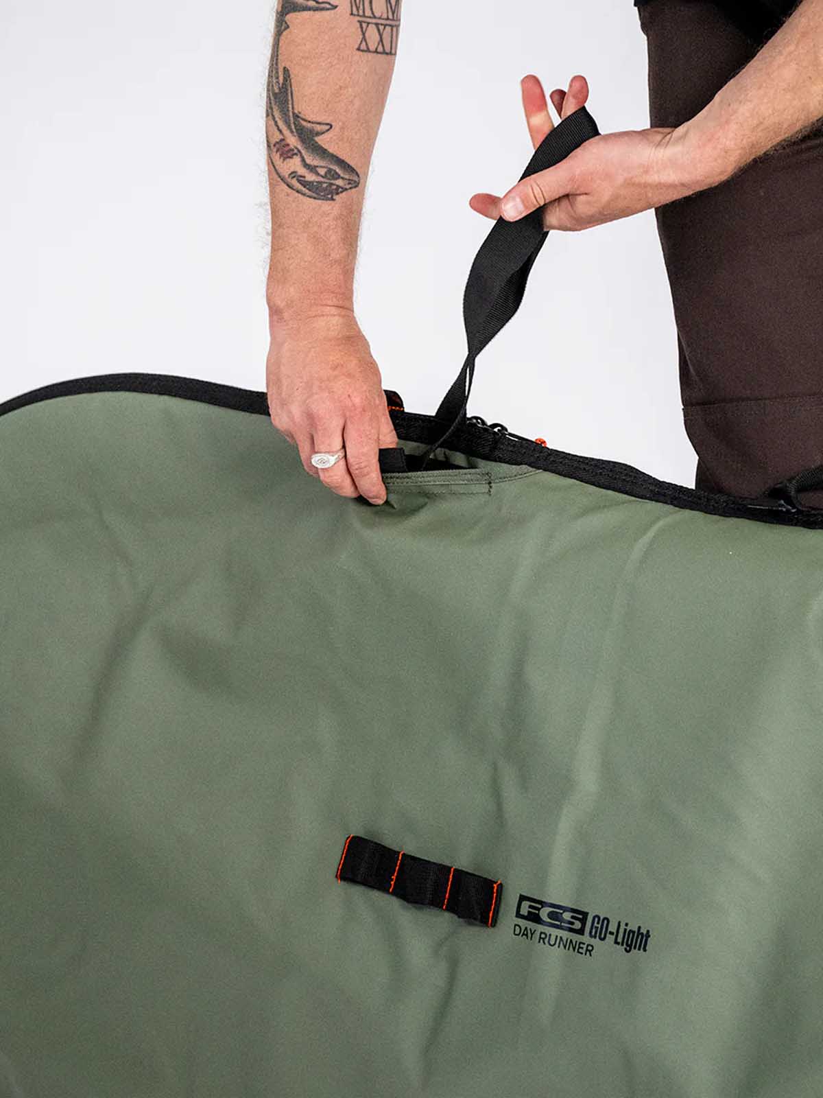 FCS GO-Light Day Runner Shortboard Cover 6'0" Alpine