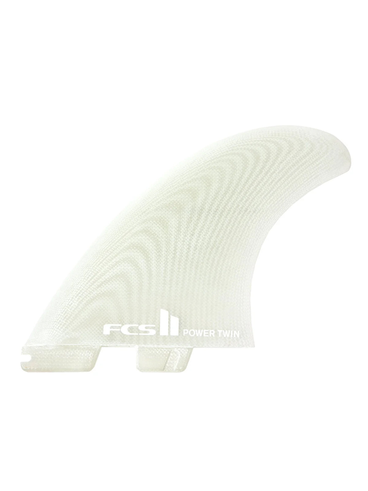 FCS II Fins Power Twin+1 PG Clear
