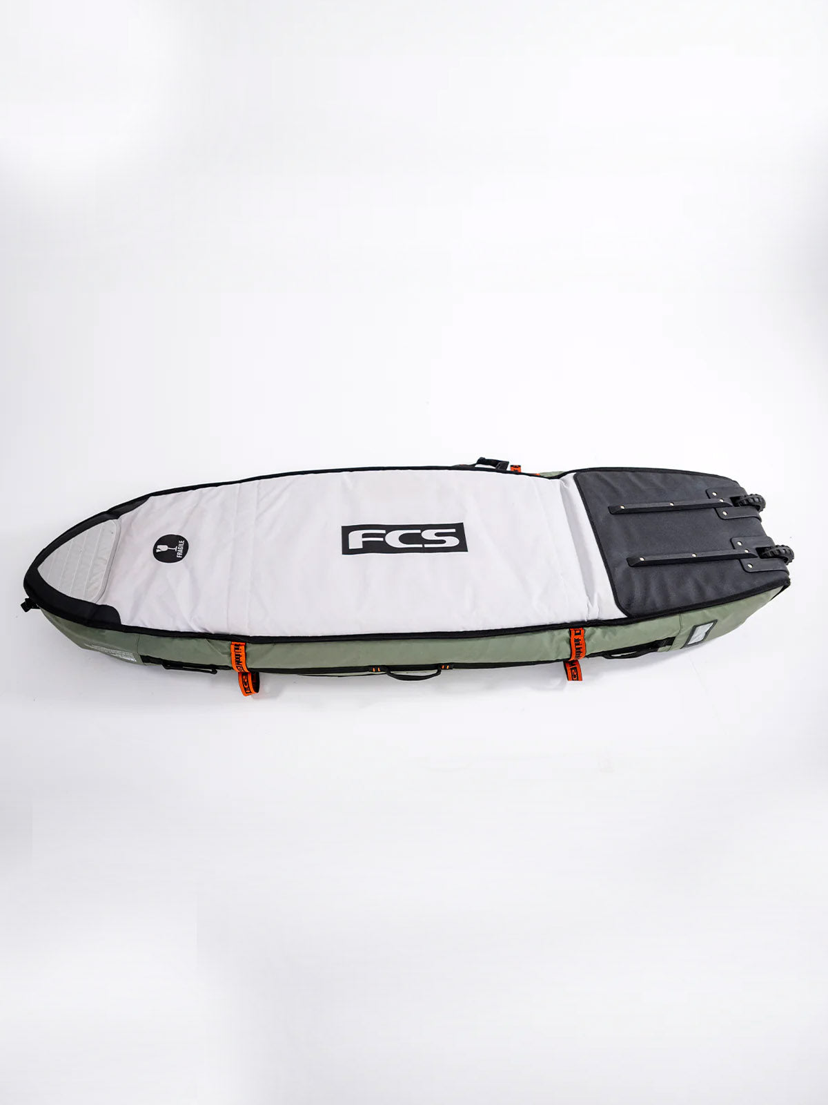 FCS Travel 3 Shortboard/Fish Wheelie Cover 6'7" Alpine