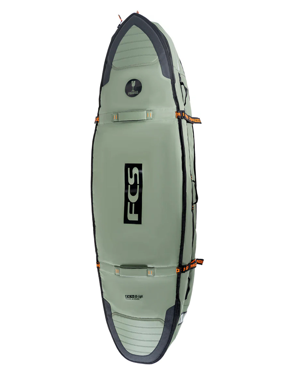FCS Travel 4 Shortboard/Fish Wheelie Cover 6'3" Alpine