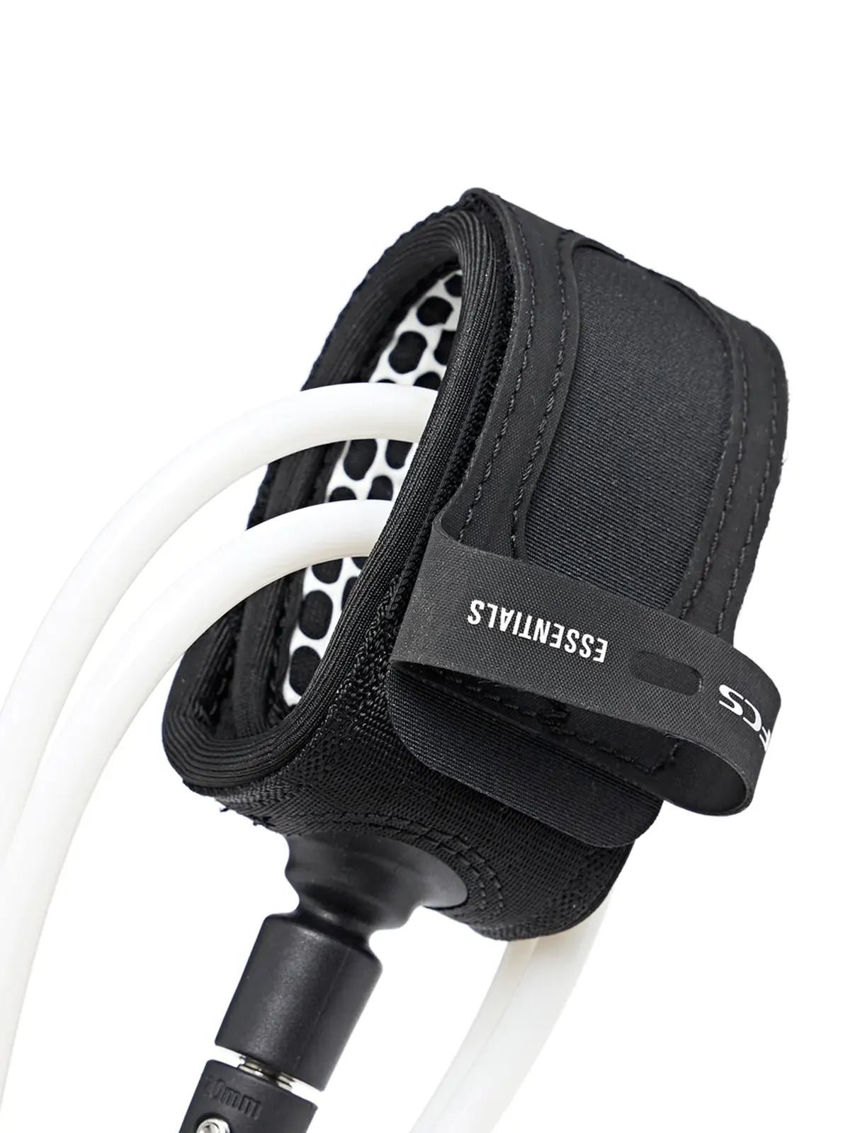 FCS Fins 5'0 Competition Essential Leash White/Black