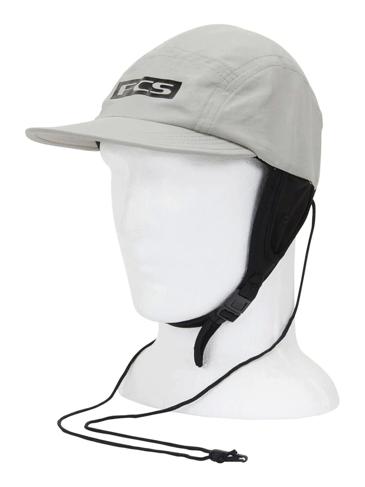FCS Fins Essential Surf Cap Hat Light Grey