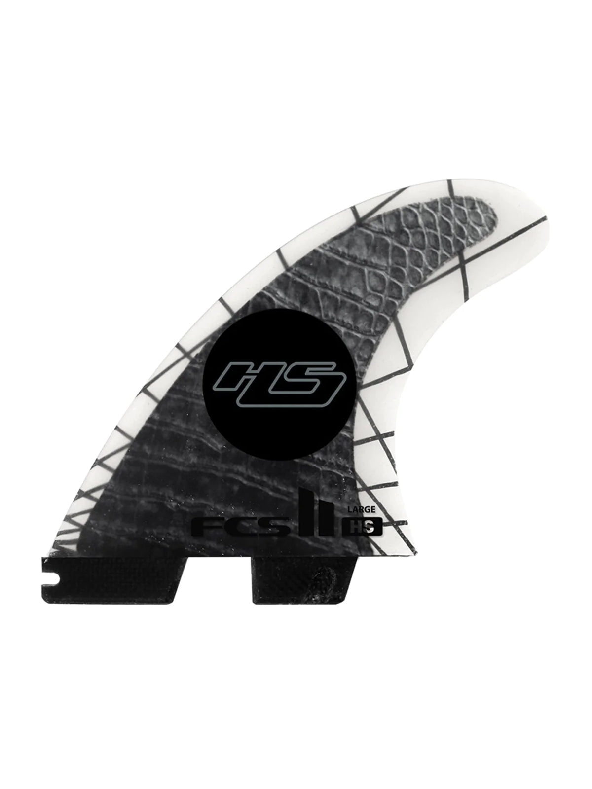FCS II Fins Fins HS PC Carbon Tri Fin Large