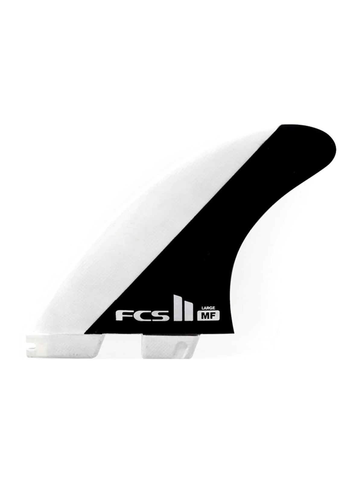FCS II Fins Fins MF PC Tri Fin Black / White Medium