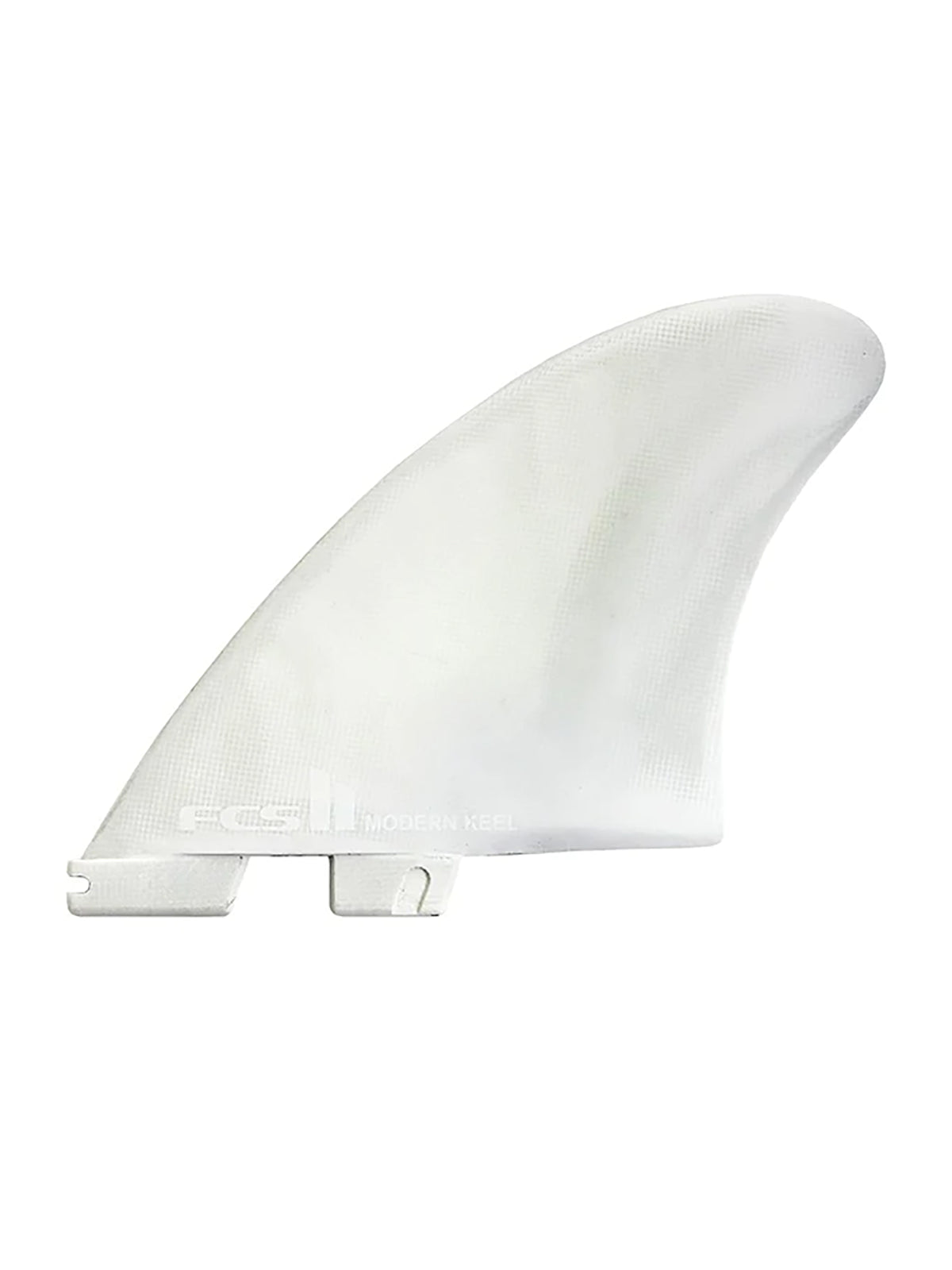 FCS II Fins Modern Keel PC Twin White XL