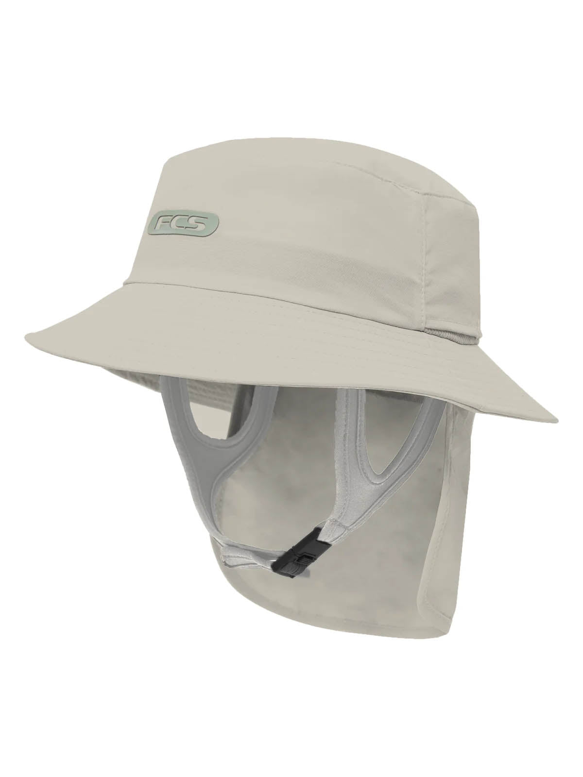 FCS Fins Essential Surf Bucket Hat Warm Grey