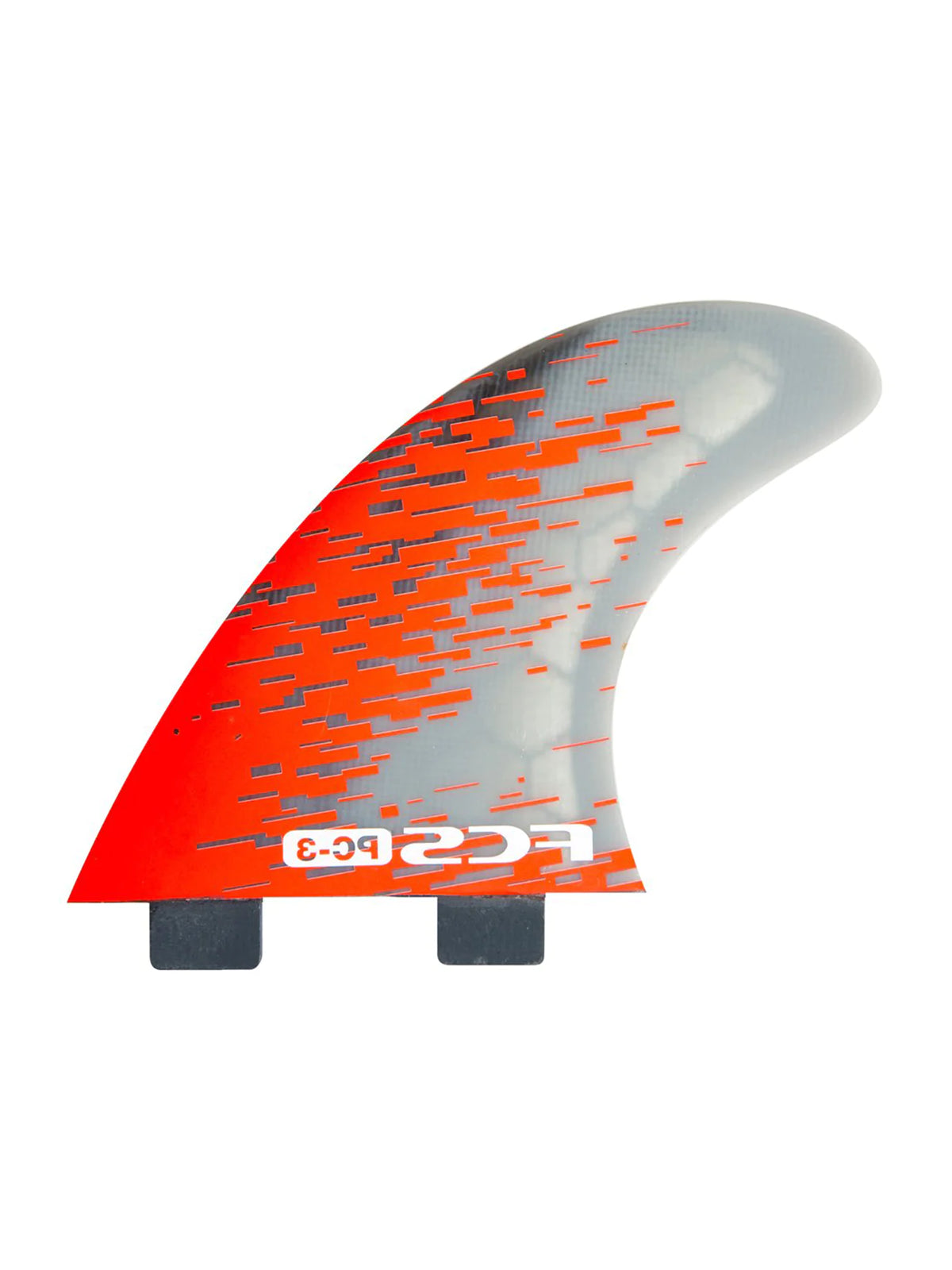 FCS Fins PC-3 Tri Fin Set Red Smoke Small