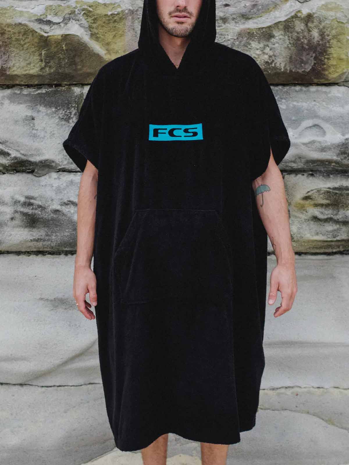 FCS Fins Poncho Frotte Onesize Black