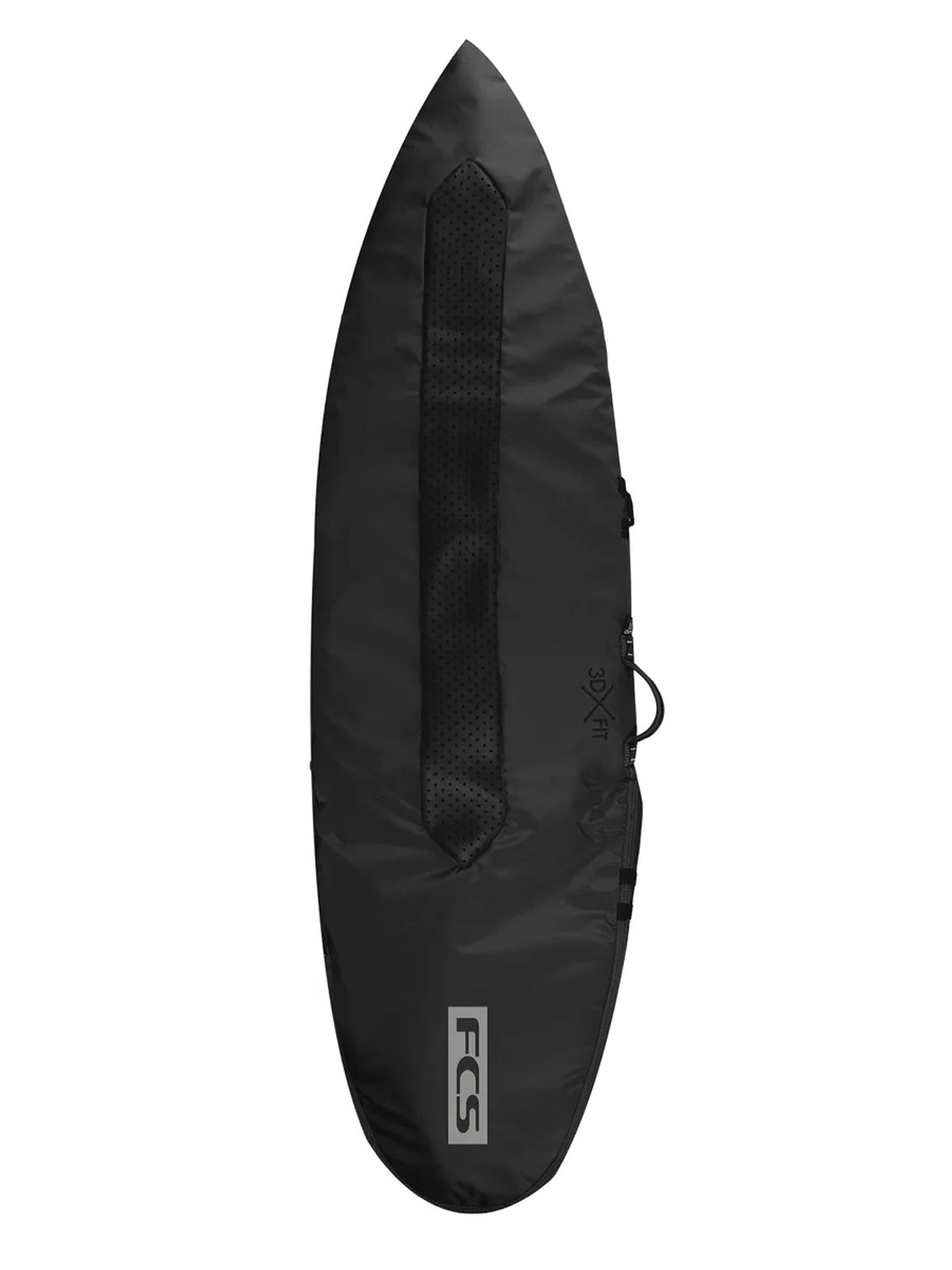 FCS Fins Surfboardbag Day All Purpose Cover 5'9" Black Warm Grey