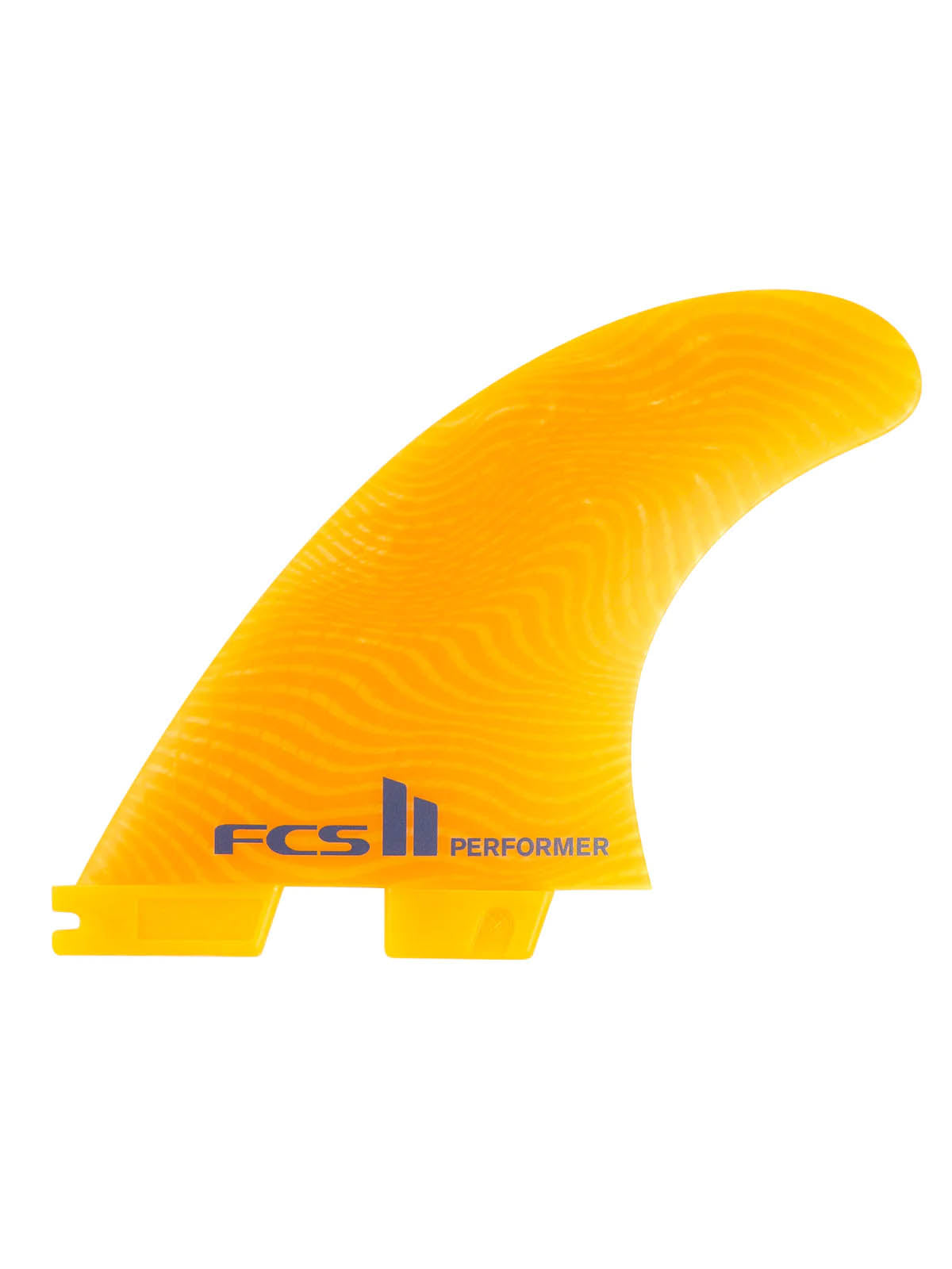 FCS II Fins Performer Neo Glass Eco Tri Fin Set Mango Medium