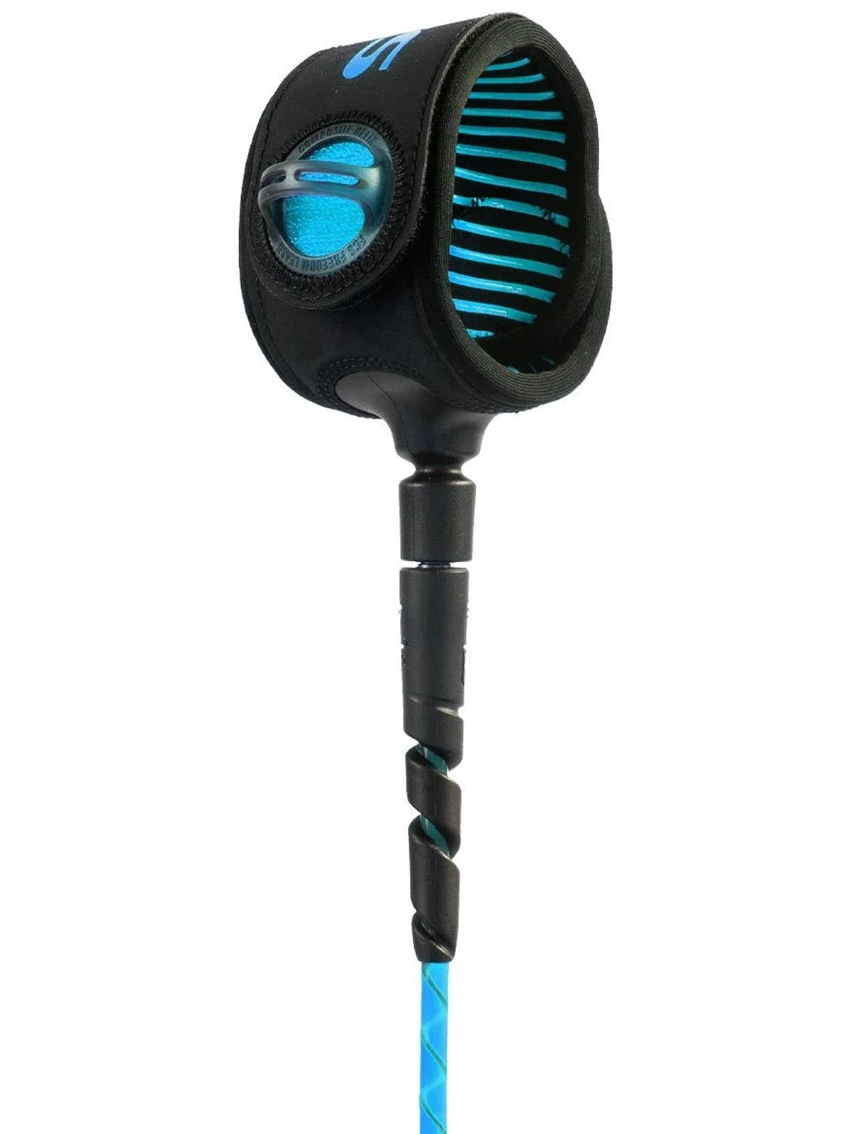 FCS Leash Helix Freedom Blue Black 7'0