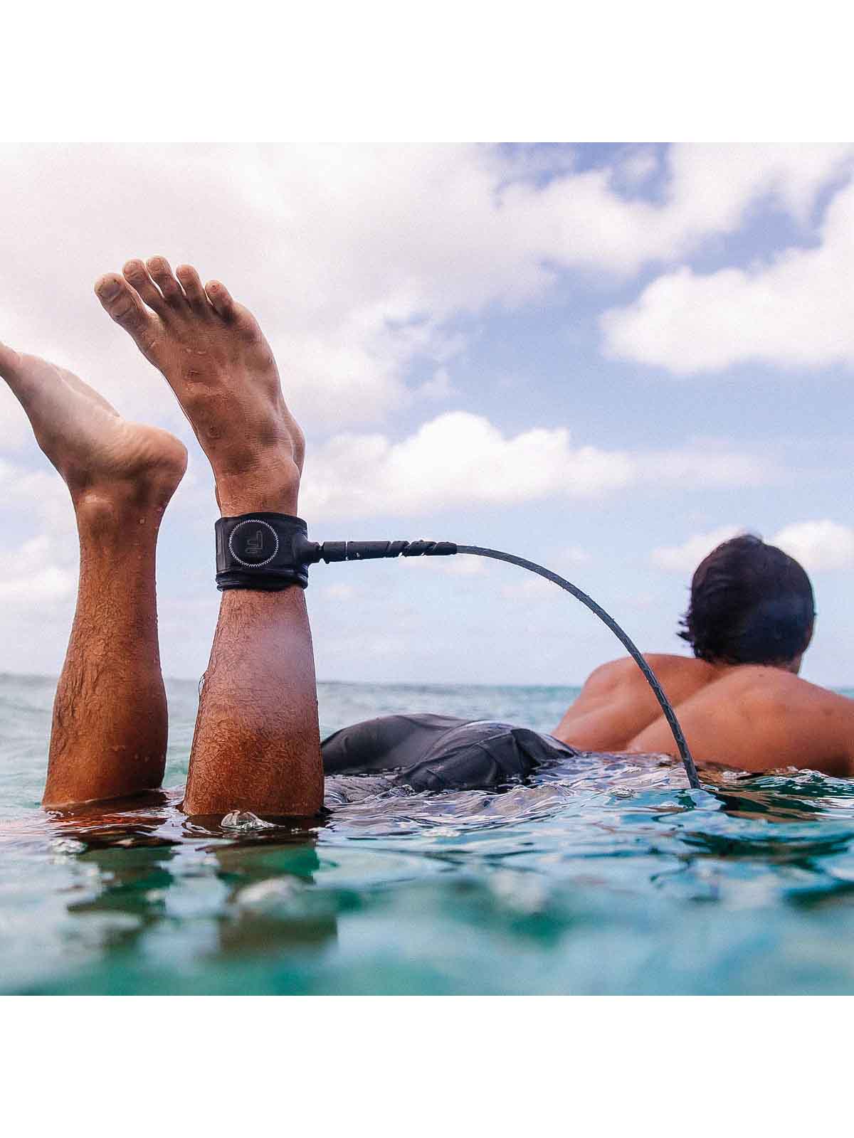 FCS Leash Helix Freedom 7'0 Smoke White