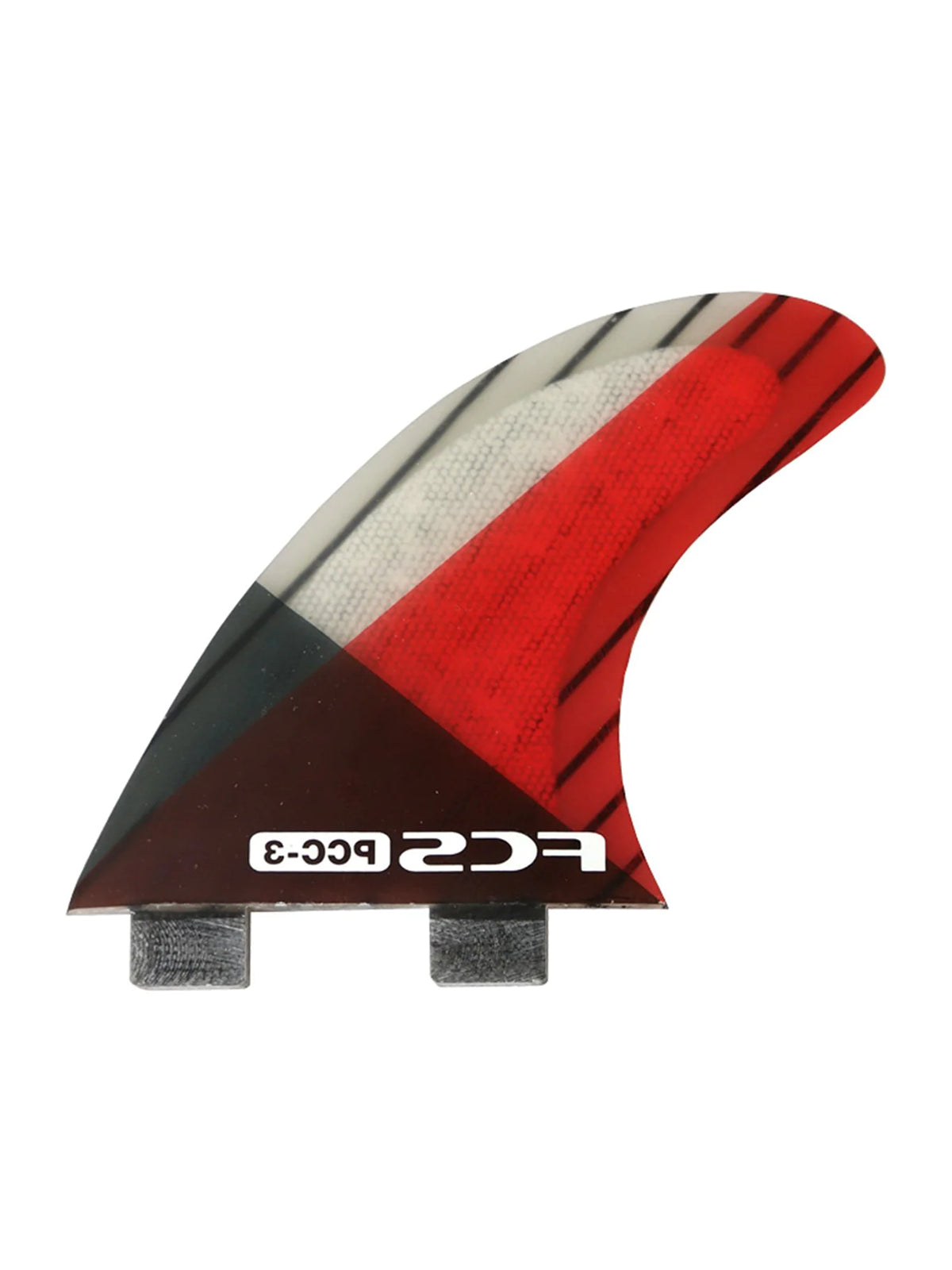 FCS Fins Fins PCC-3 Red Smoke Tri Fin Small