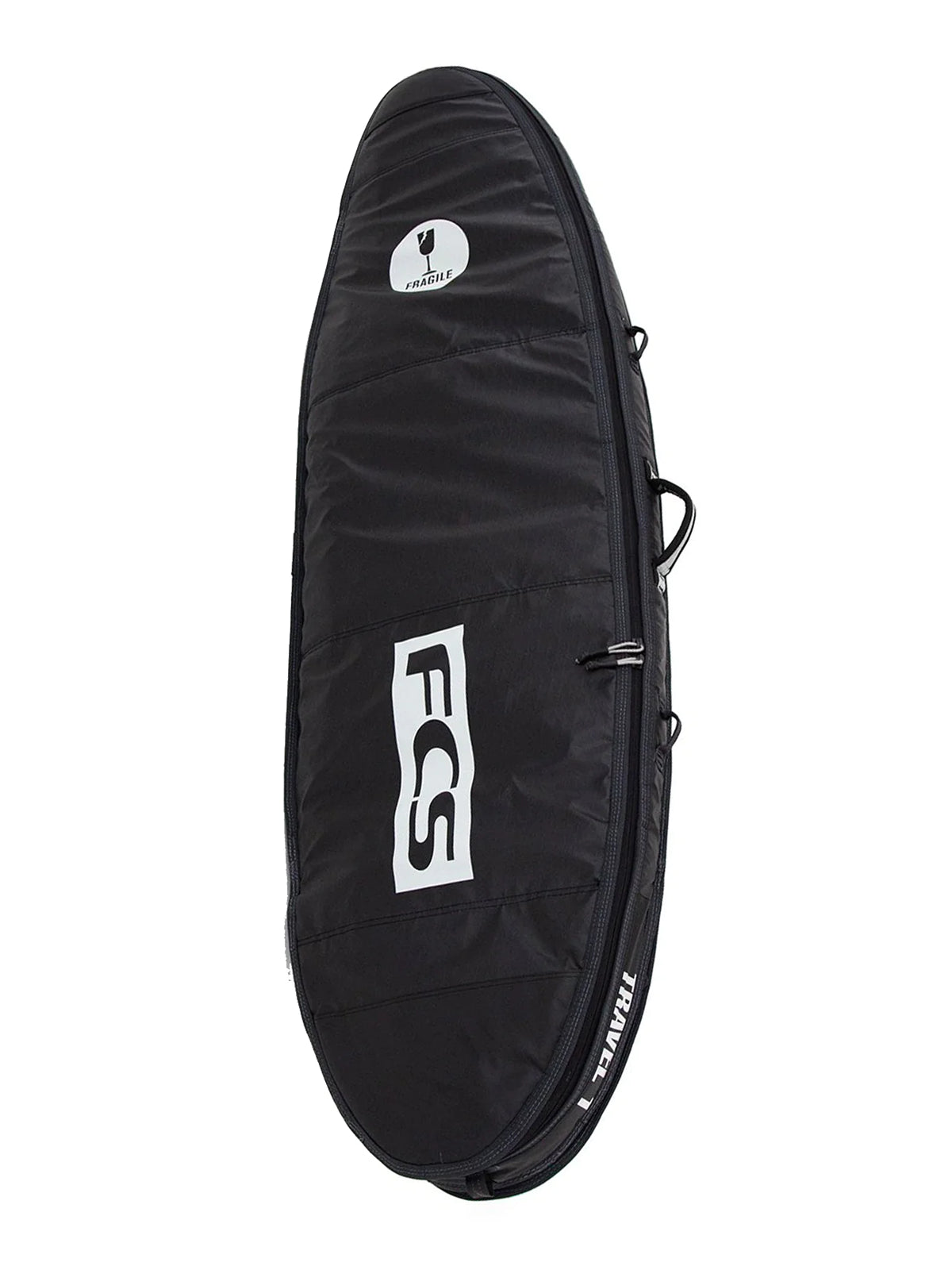 FCS Fins Surfboardbag Travel 1 Funboard 6'3 Black Grey