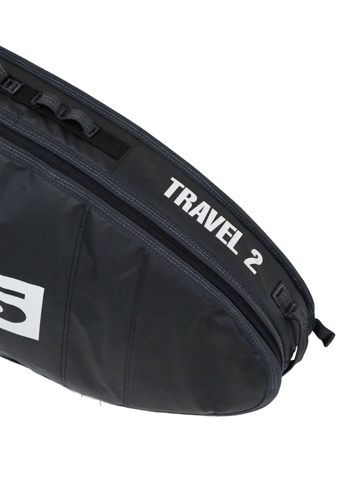 FCS Fins Surfboardbag Travel 2 Funboard 6'3 Black Grey
