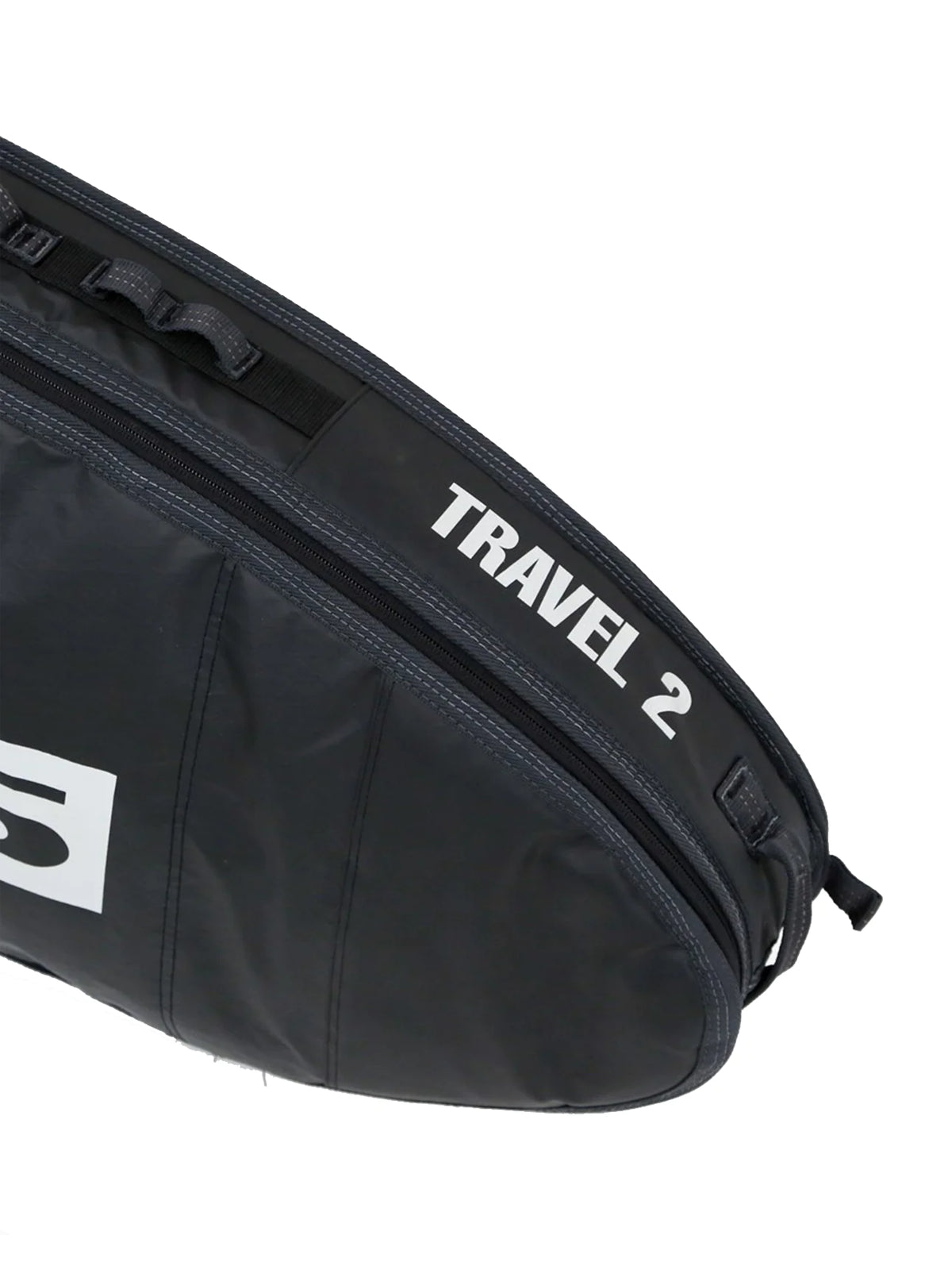 FCS Fins Surfboardbag Travel 2 Funboard 6'7 Black Grey