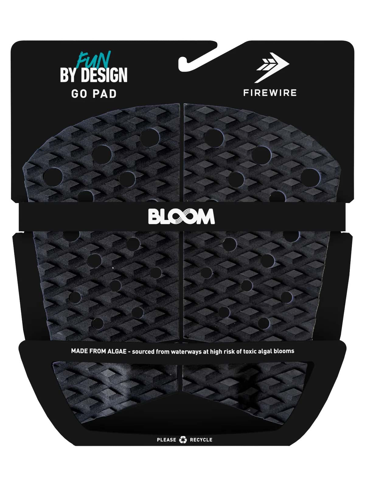 Firewire Surfboards Go Pad (Fish) Black Grey