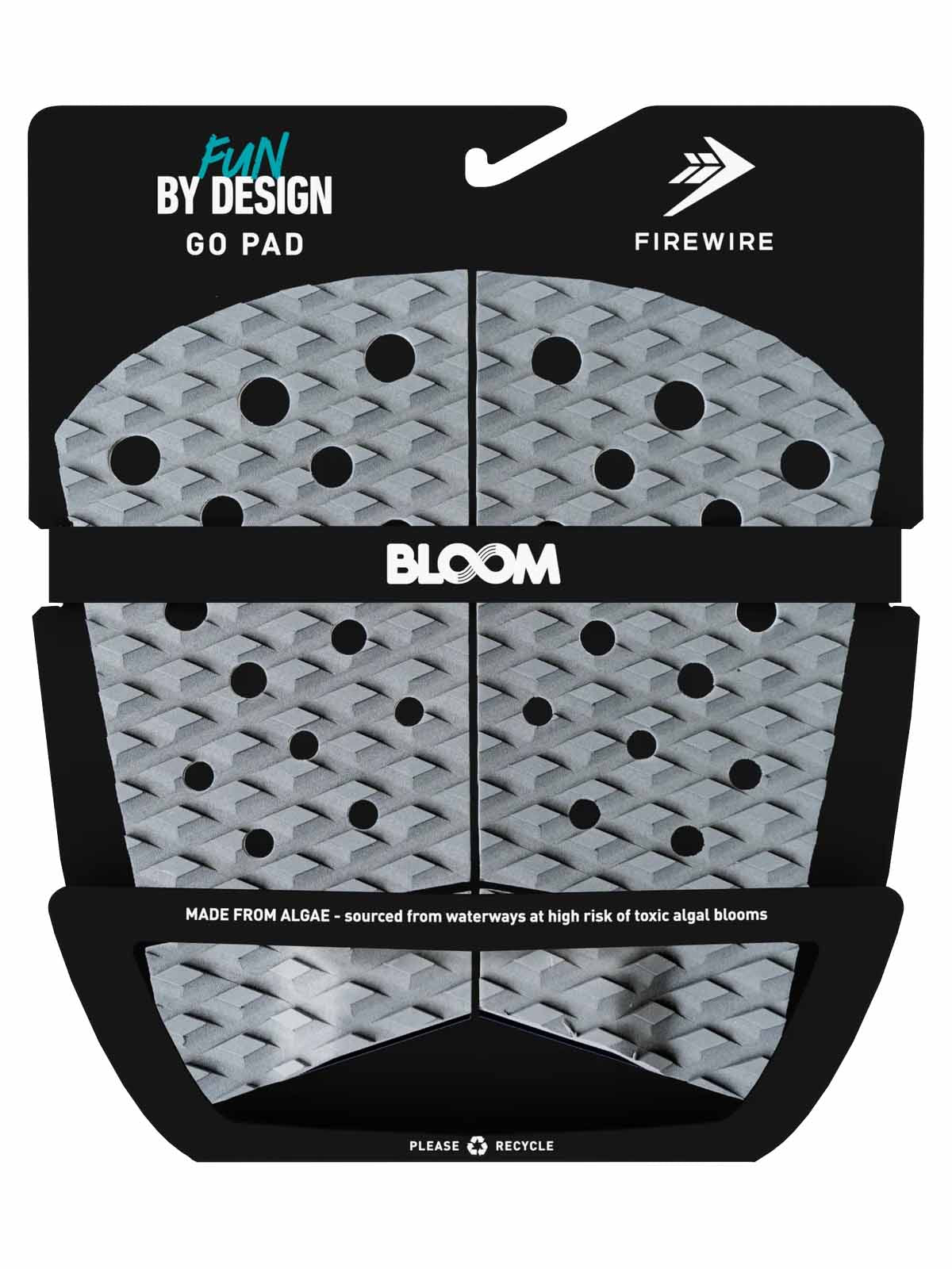 Firewire Surfboards Go Pad (Fish) Grey Black
