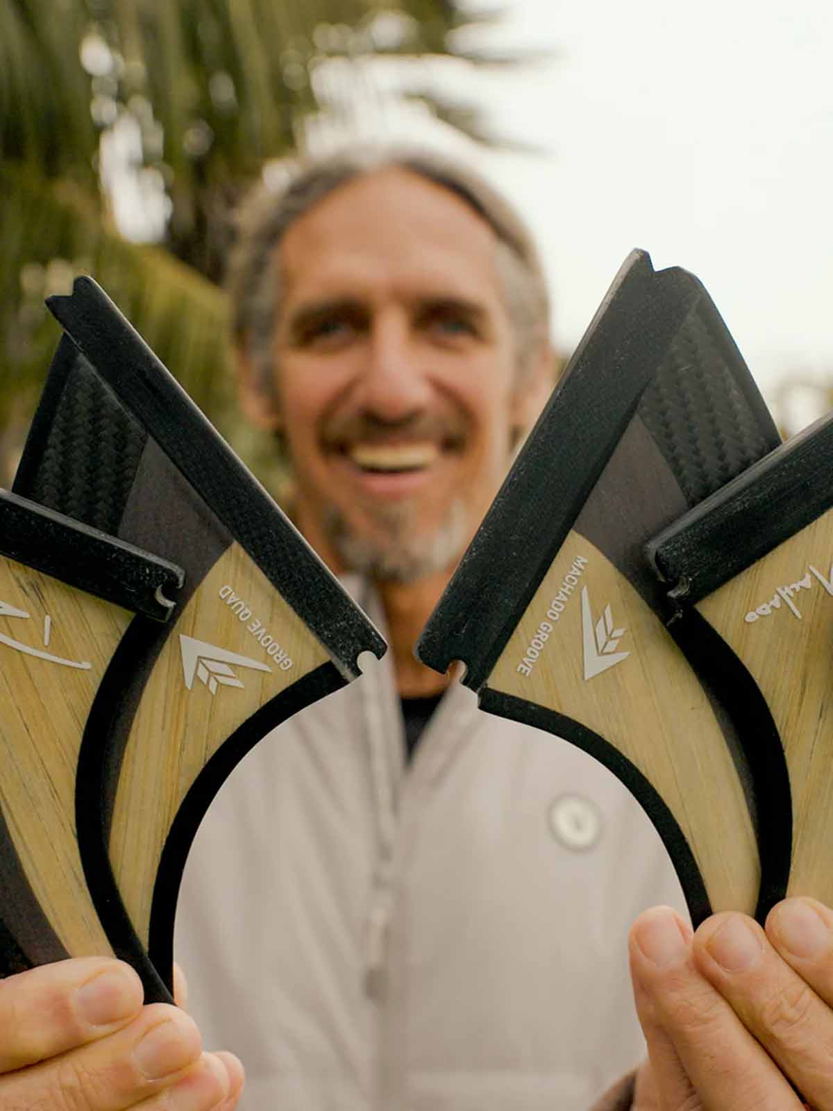 Firewire Surfboards Machado The Groove 5-Fin Set Wood Large