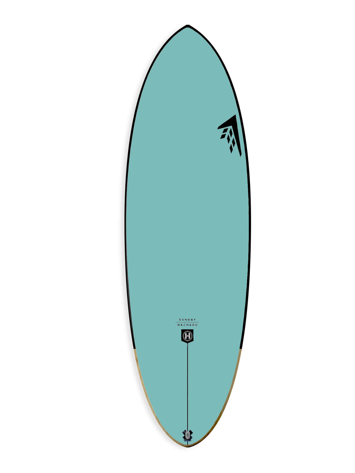 Firewire Surfboards Helium Sunday Futures 2 + 1 Fin 6'0 Round Sea Foam