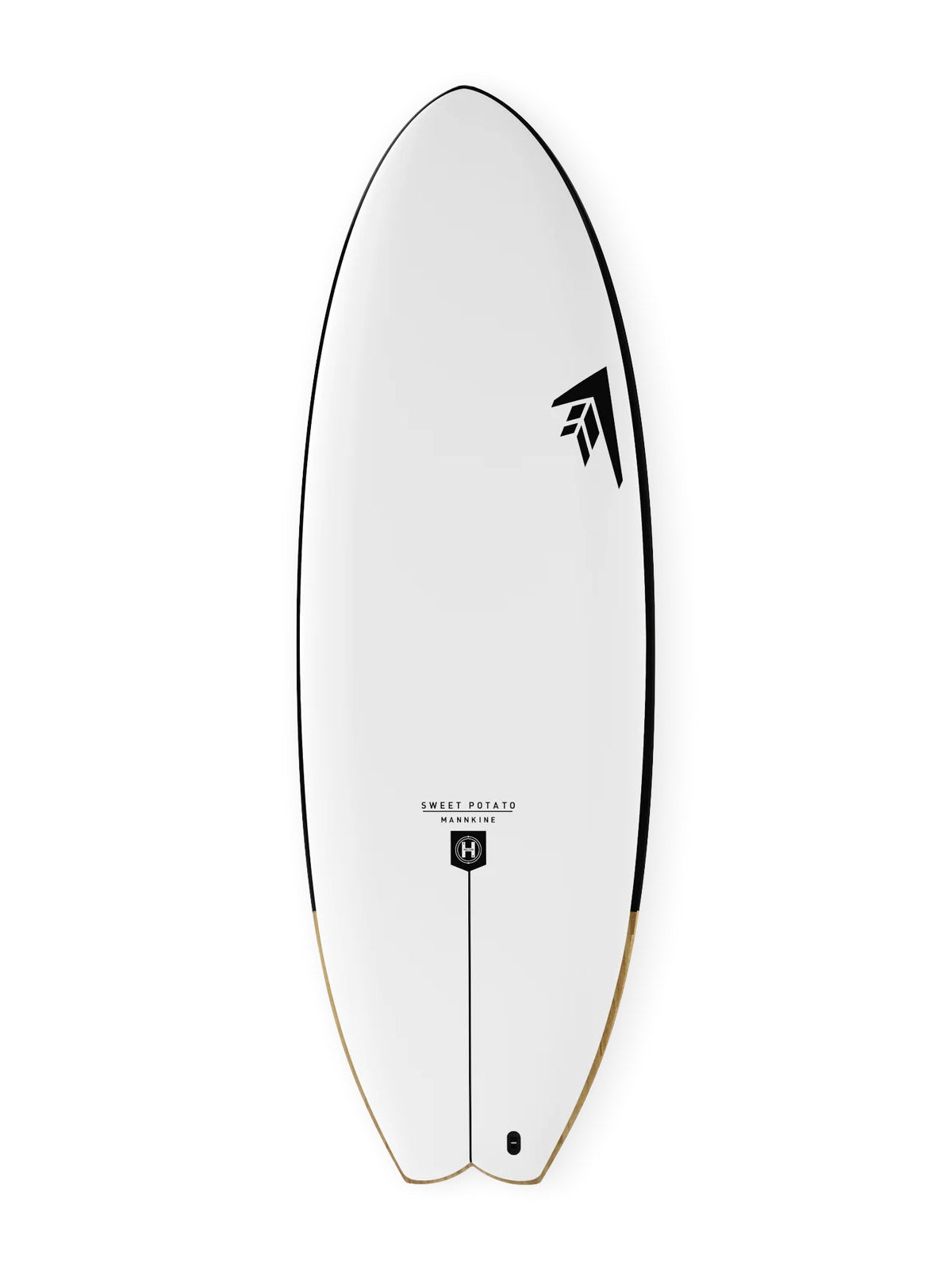 Firewire Surfboards Sweet Potato Helium Swallow White 6'4