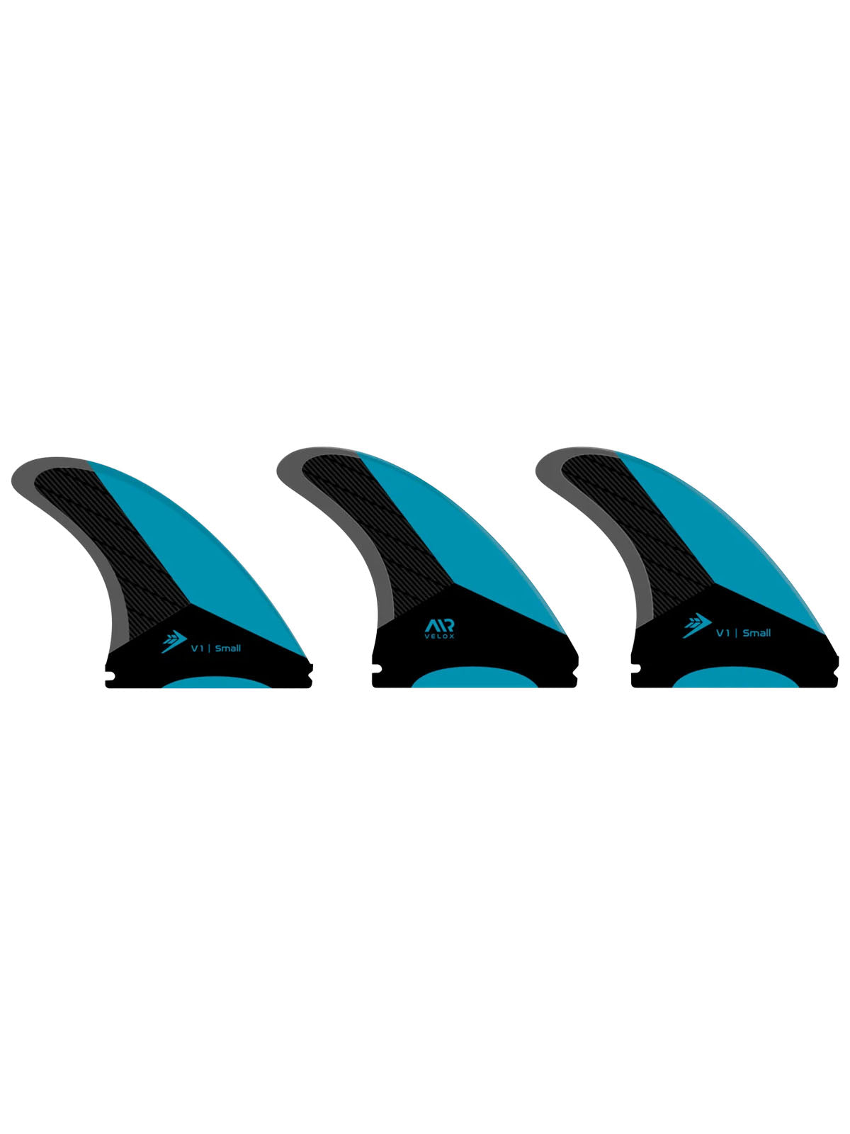 Firewire Surfboards Velox 3-Fin Set Blue Small