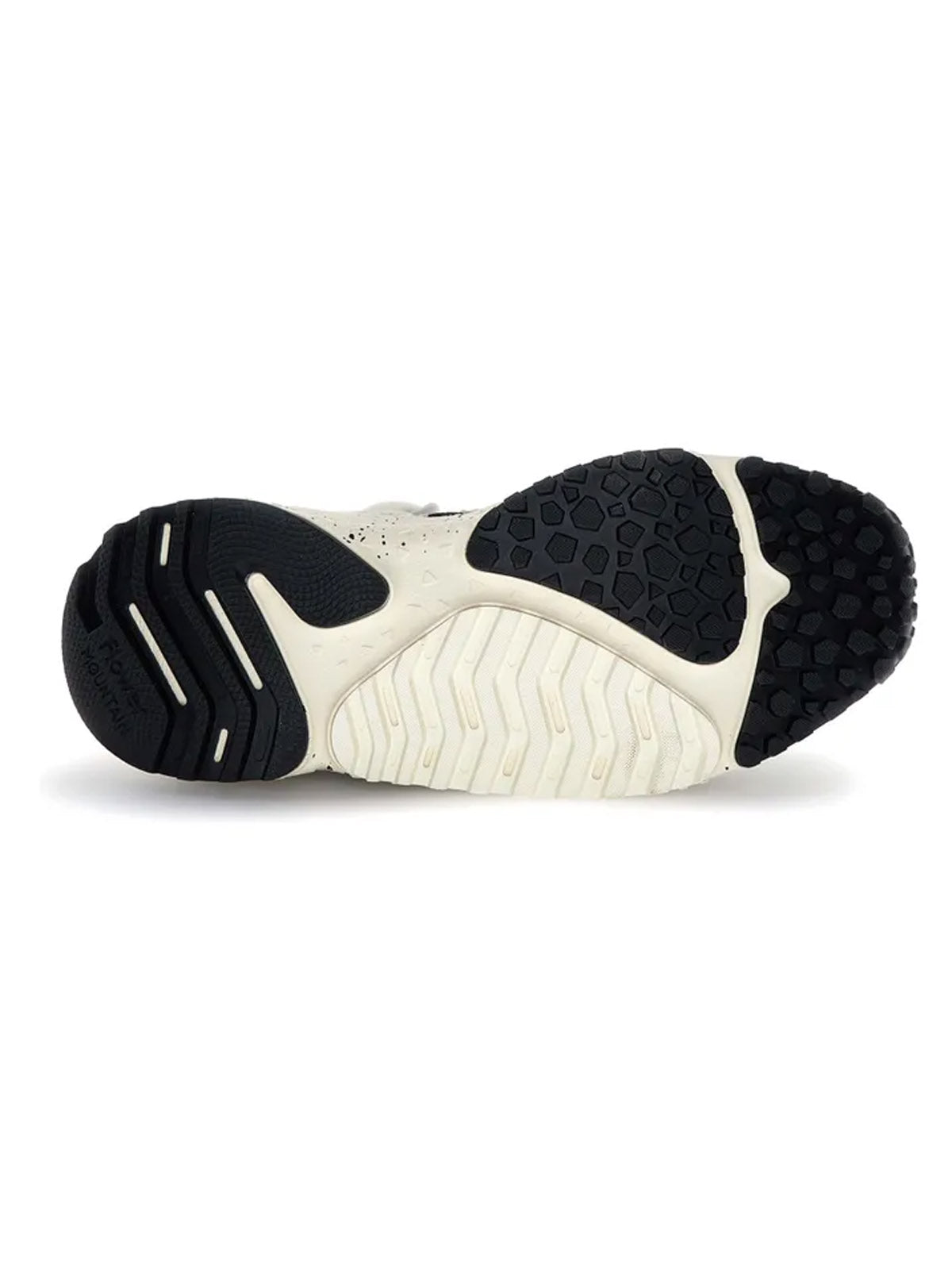 Flower Mountain Yamabushi Uni Suede/Nylon Ripstop Cream-Off White-Black
