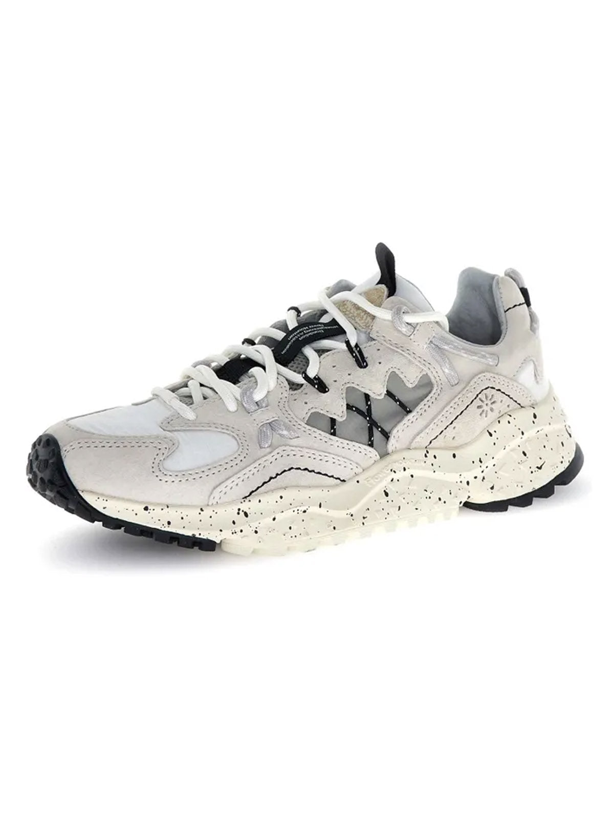 Flower Mountain Yamabushi Uni Suede/Nylon Ripstop Cream-Off White-Black