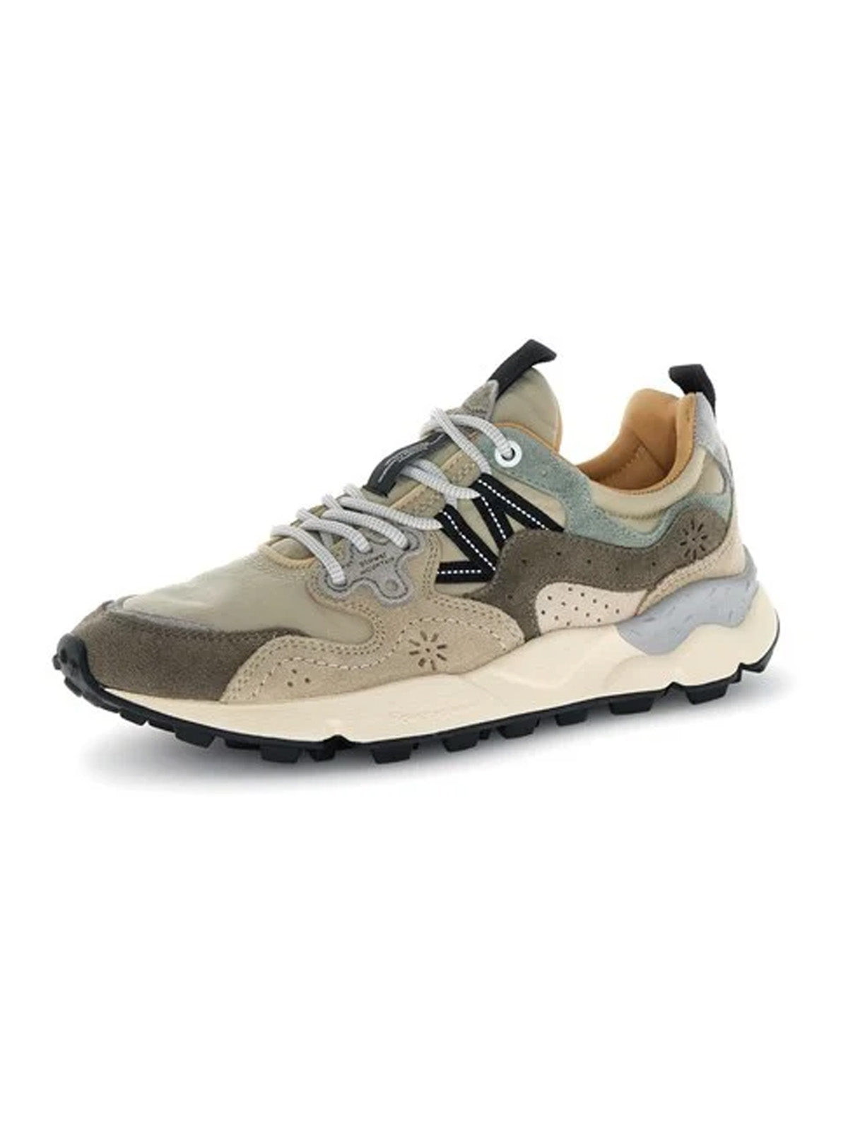 Flower Mountain Yamano 3 Uni Cow Velour Sand-Beige-Taupe