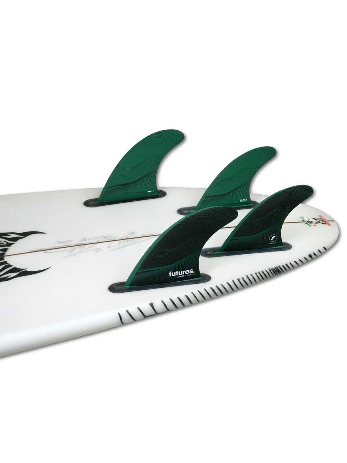 Futures Fins F8 Legacy Series Neutral 5-Fins Honeycomb Large