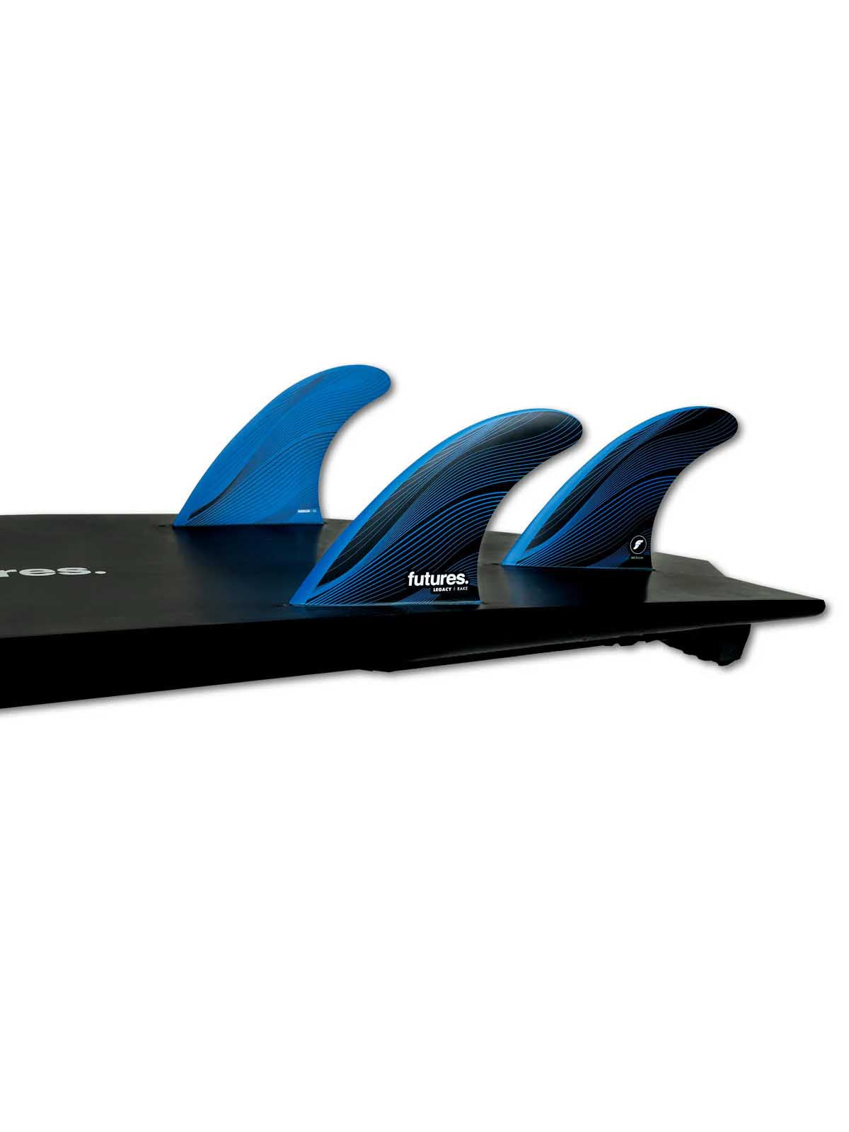 Futures Fins R6 Legacy Series Rake Thruster Medium