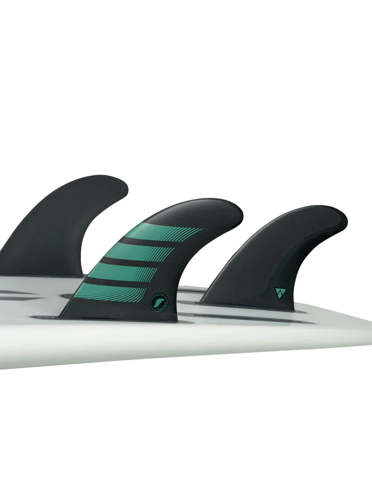 Futures Fins F6 Thruster Alpha Series Carbon-Petrol Green Medium