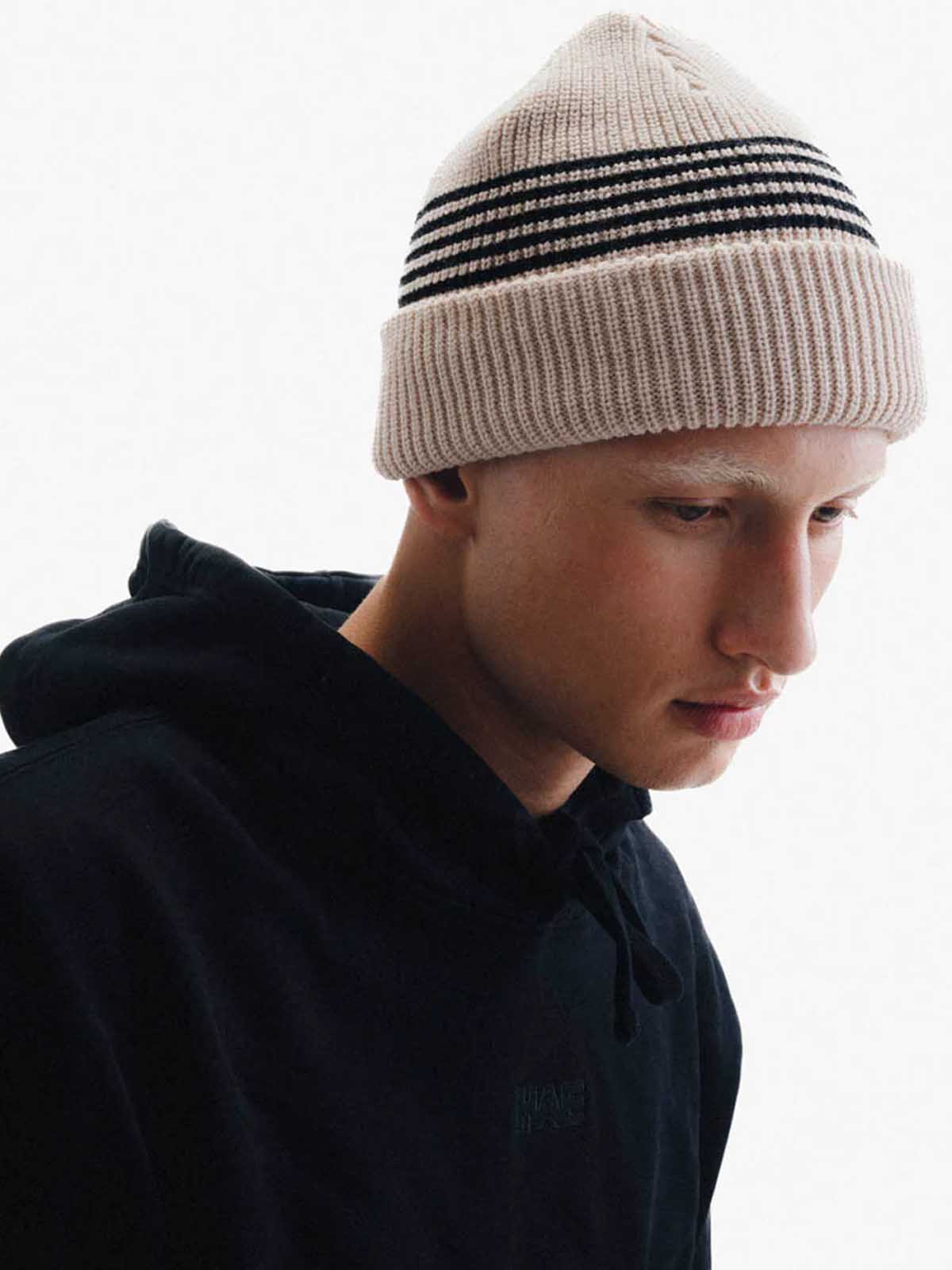 HAE Beanie Pathfinder Beige Black