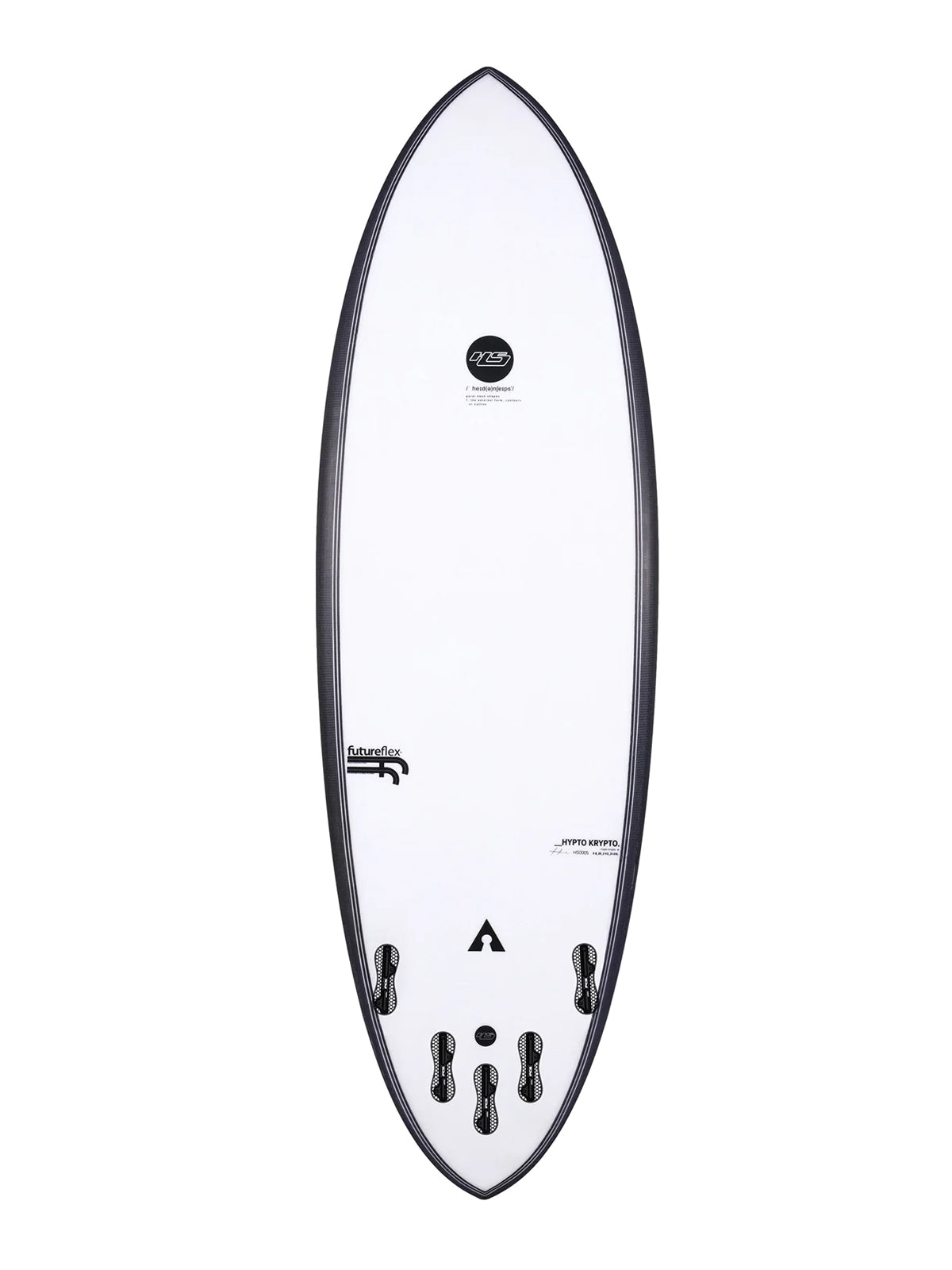 Haydenshapes Hypto Krypto FF 5'8" V FCSII 20