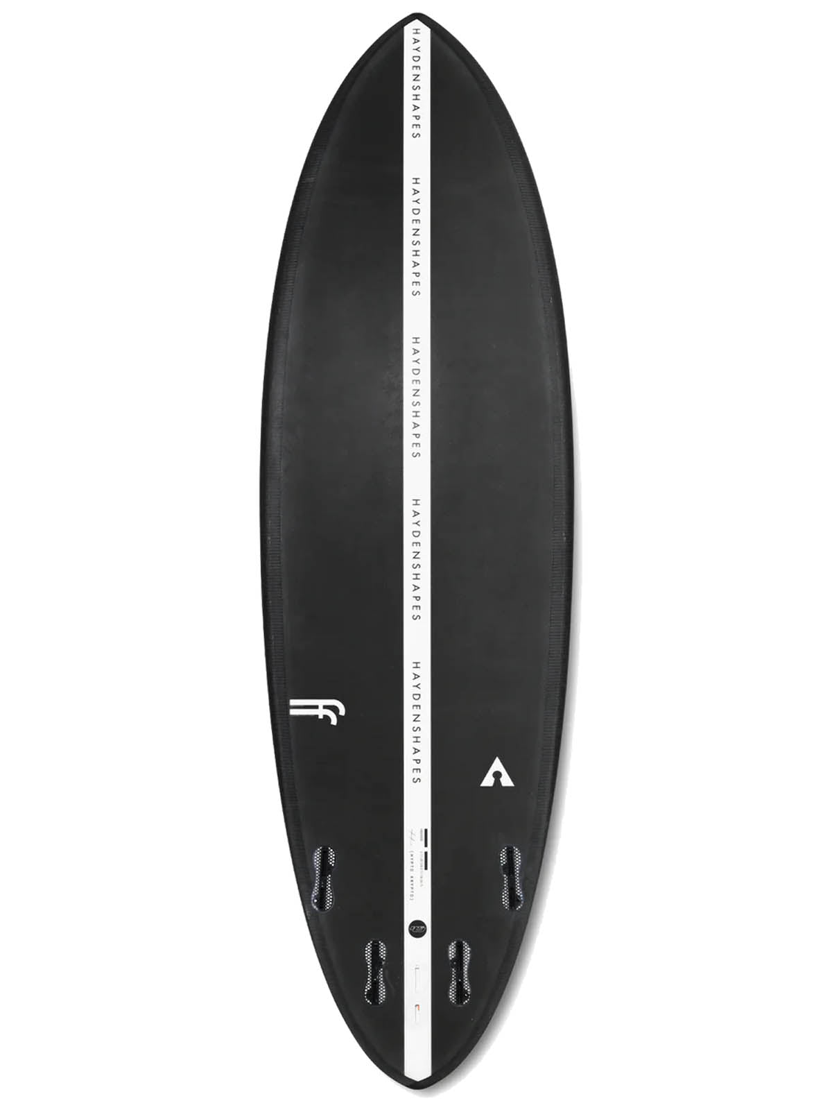 Haydenshapes Hypto Krypto FF 6'0" V FCSII Black Inverted