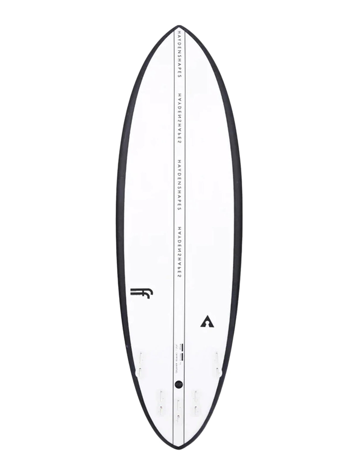 Haydenshapes Hypto Krypto FF 5'9" V FCSII Clear