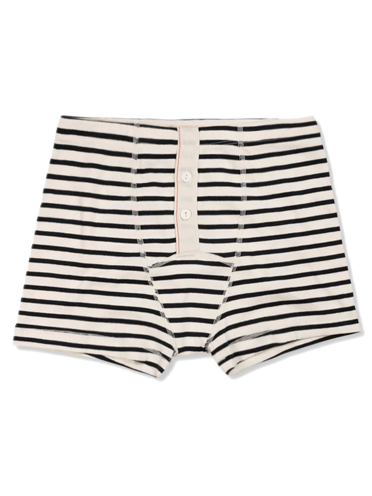 Hemen Biarritz Boxer Albar Breton Stripes Black