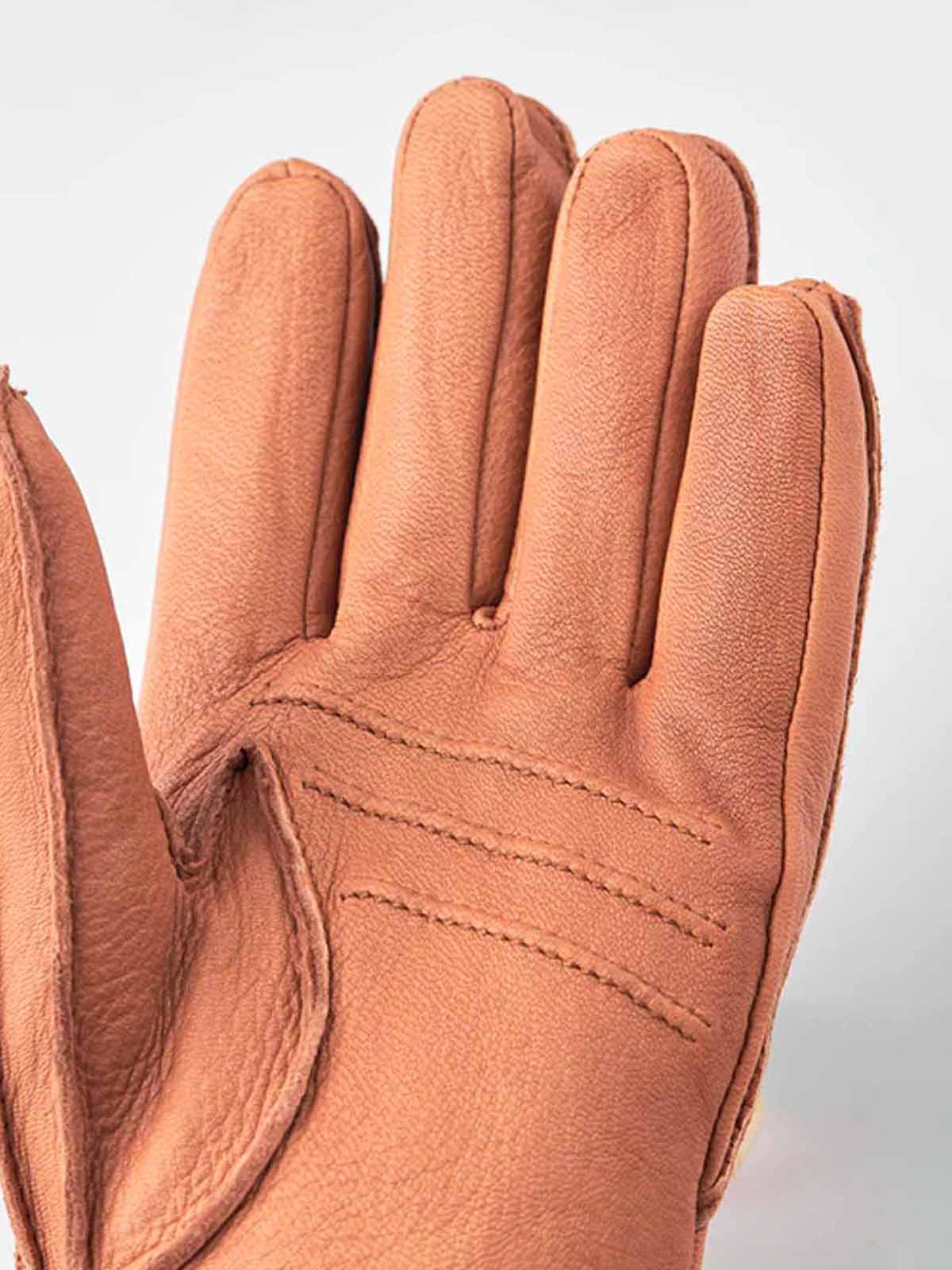 Hestra Gloves Deerskin Primaloft Rib Men's Cork