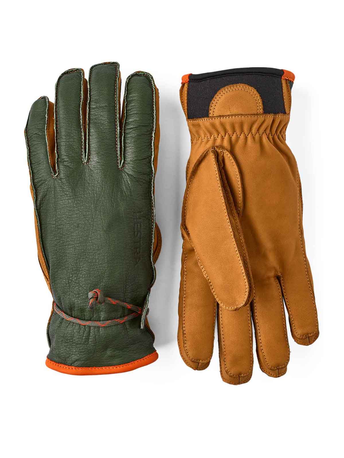 Hestra Gloves Wakayama 5 Finger Forest / Cork