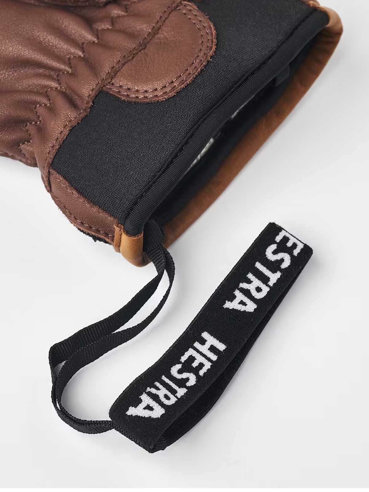 Hestra Gloves Wakayama 5 Finger Navy / Brown