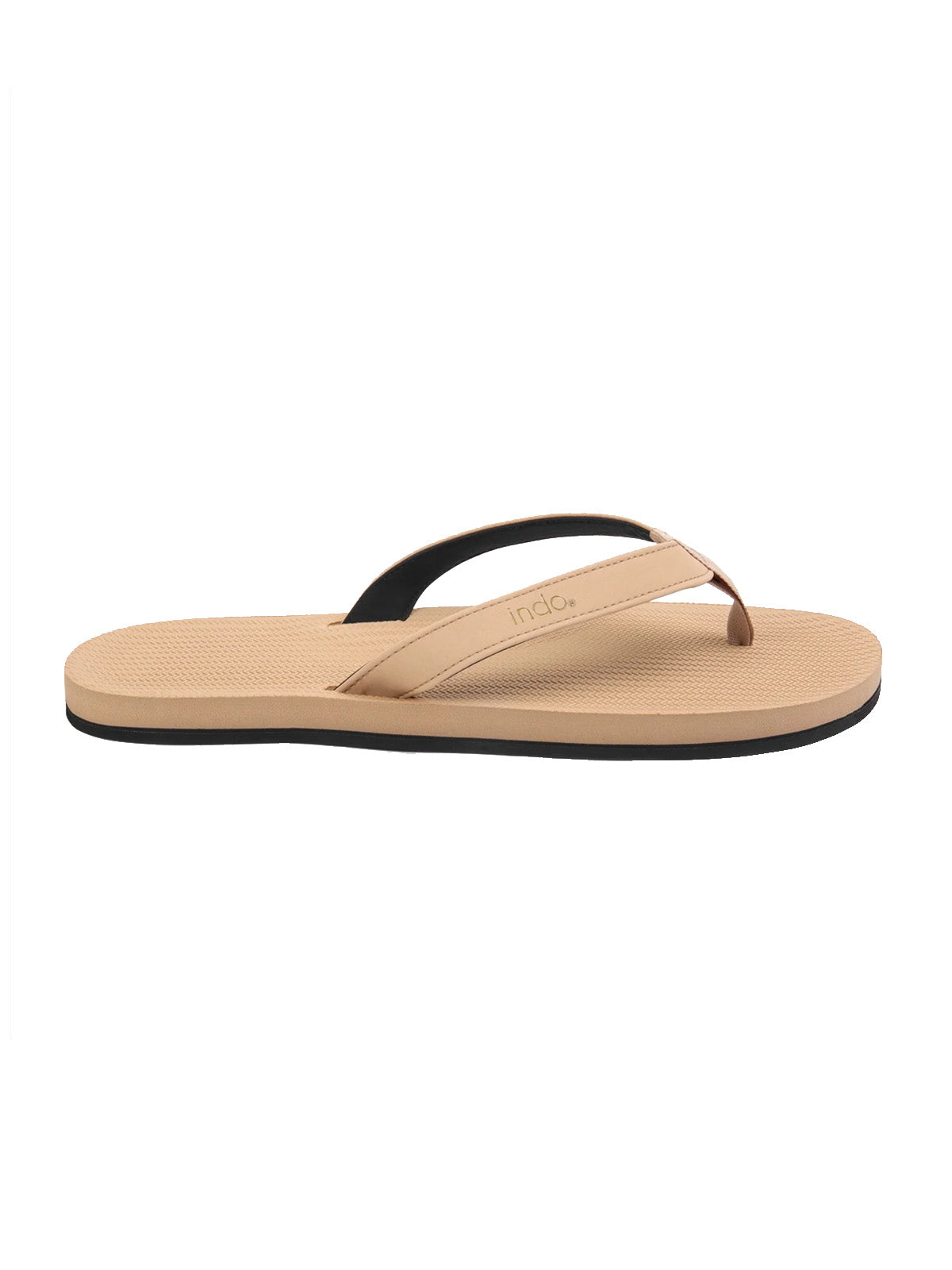 Indosole Mens ESSNTLS Flip Flops Soil Light