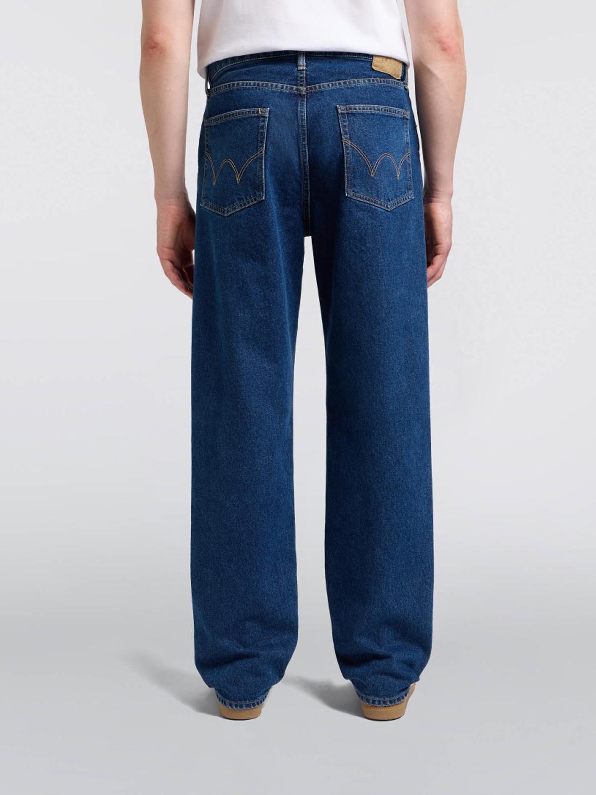 Edwin 12.5oz Kaihara Loose Fit Blue Mid Used L32