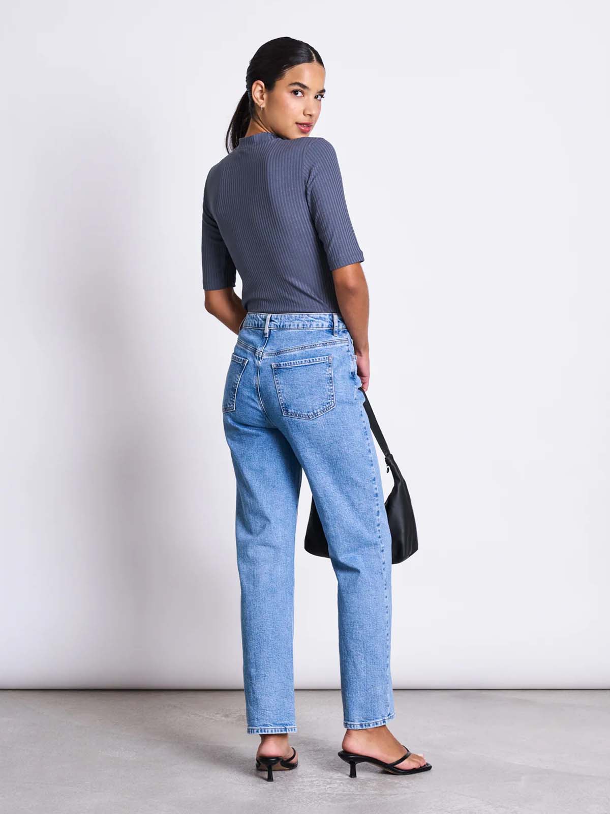 Jan 'n June Rib T-Shirt Nina Turbulence