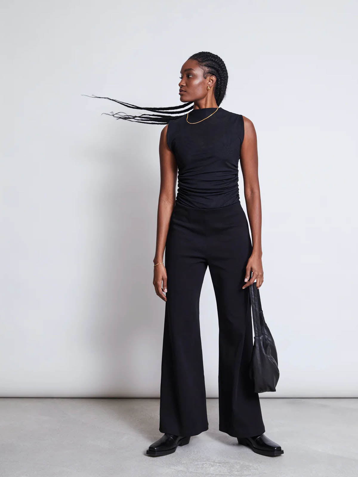 Jan 'n June Wide Pants Kohra Black