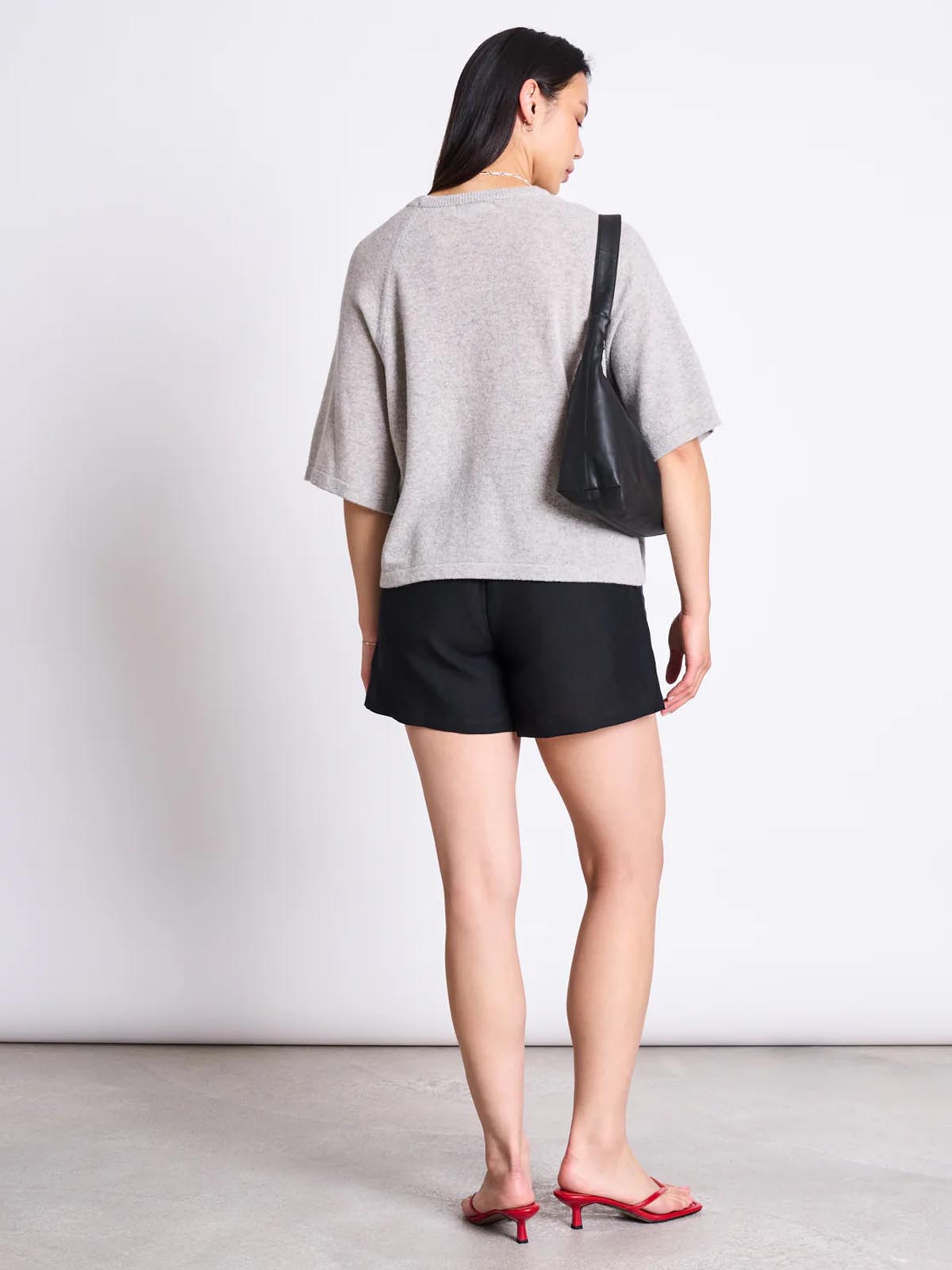 Jan 'n June Wool Knit Shirt Fryd Light Grey