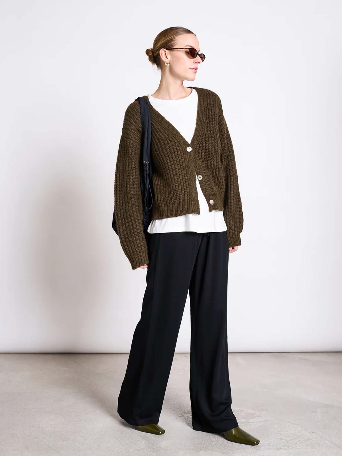 Jan 'n June Alpaka Mix Cardigan Wooly Lena Rosmary